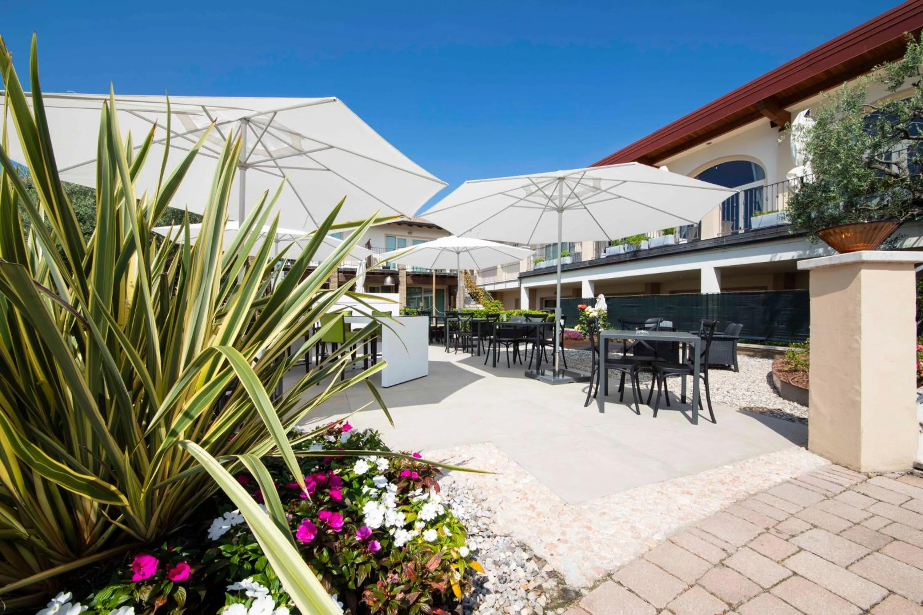 Garden in Lake Garda Resort