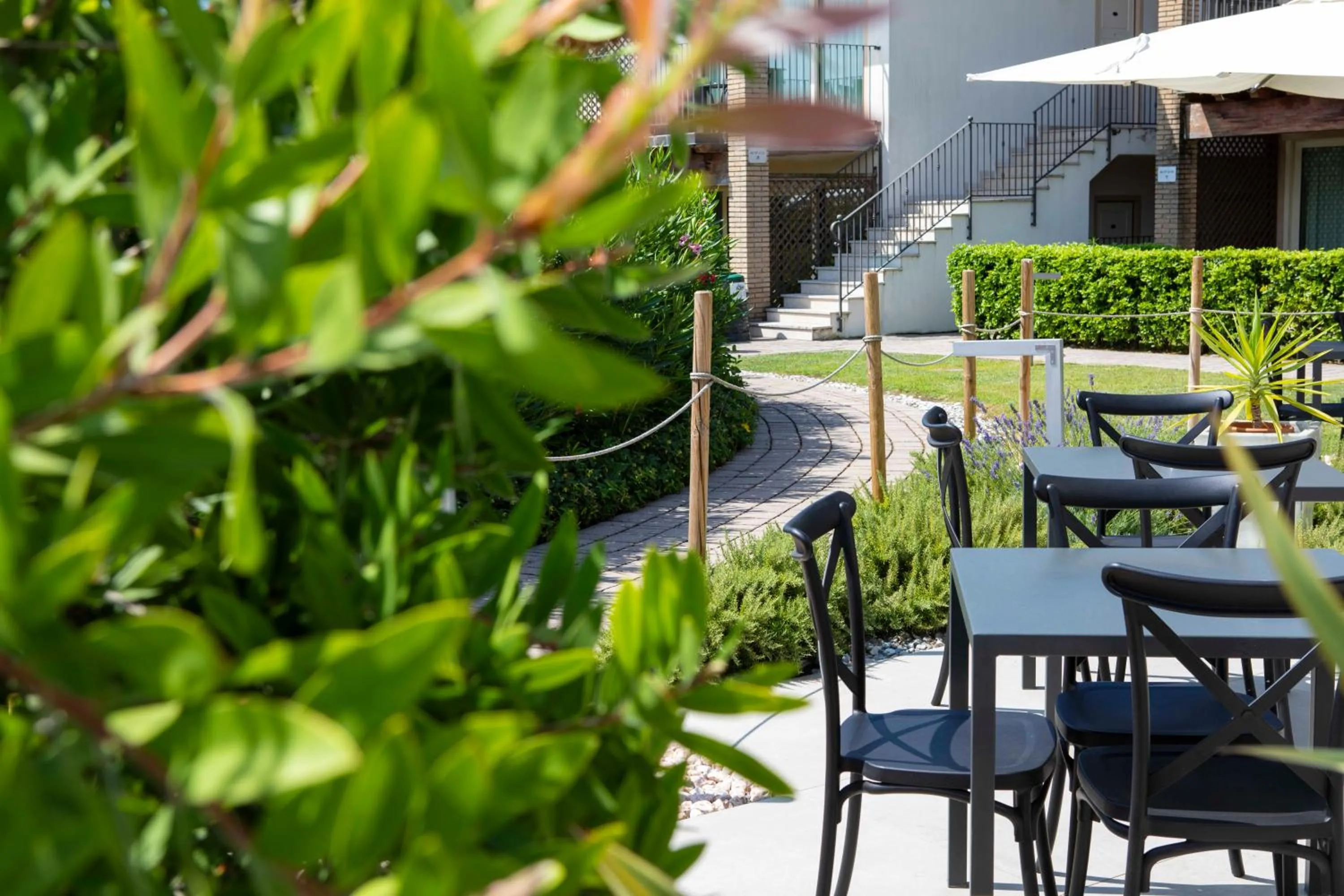 Garden in Lake Garda Resort