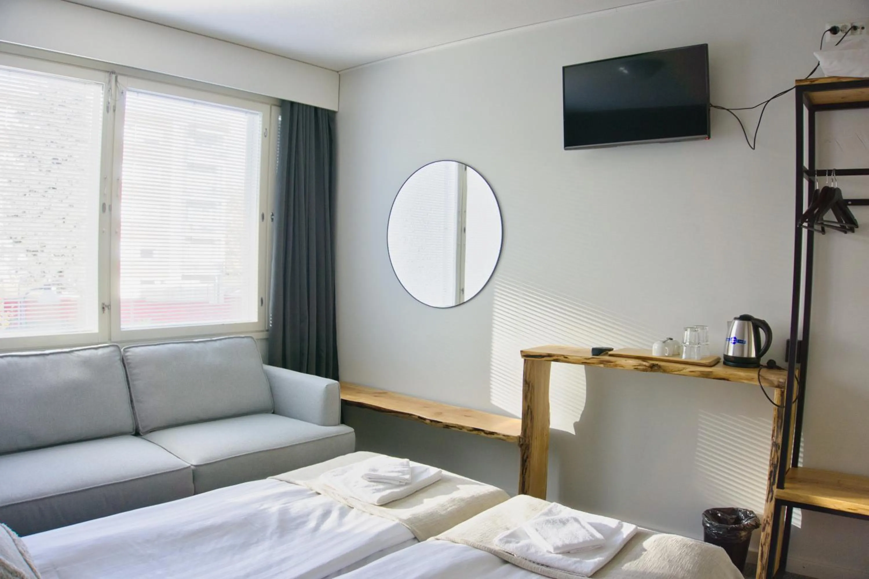 Bedroom, Bed in Hotelli Savonlinna