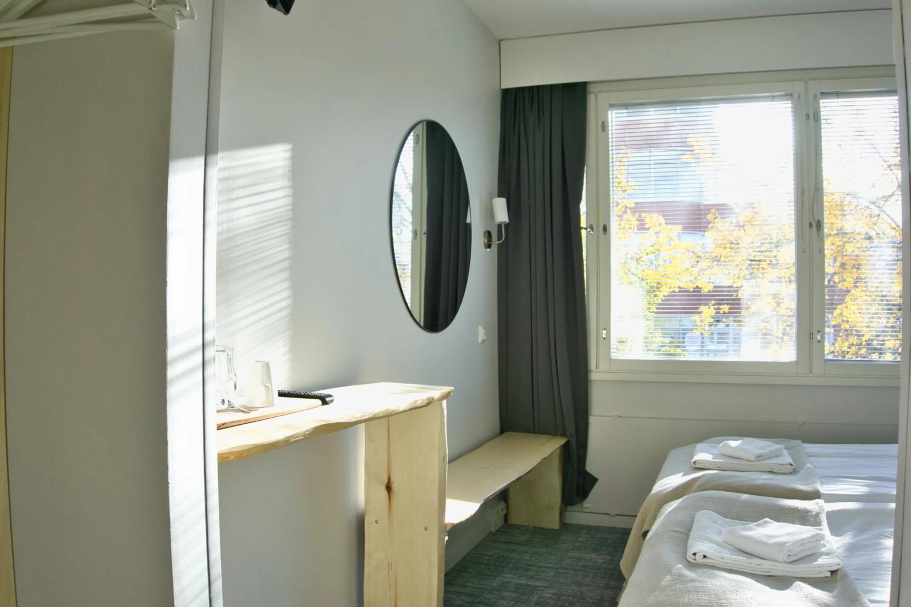 Bedroom, Bed in Hotelli Savonlinna