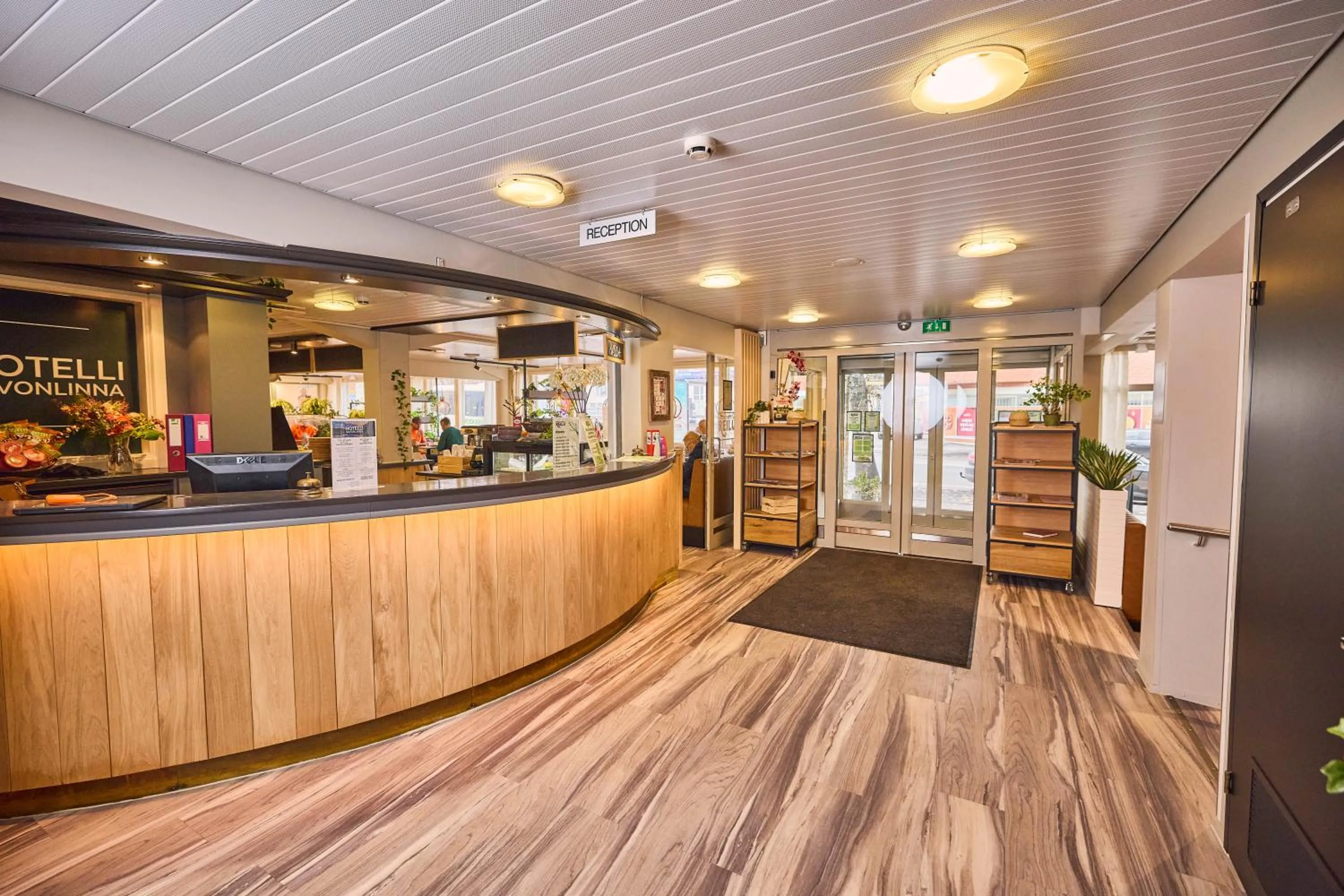 Lobby or reception in Hotelli Savonlinna
