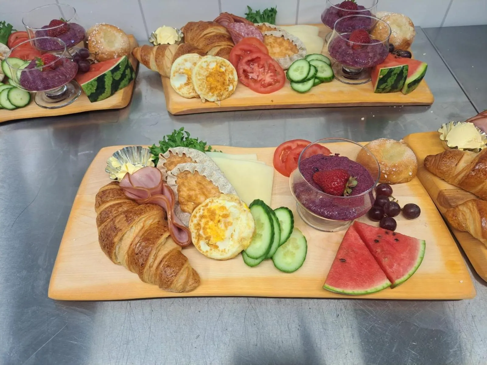 Continental breakfast in Hotelli Savonlinna