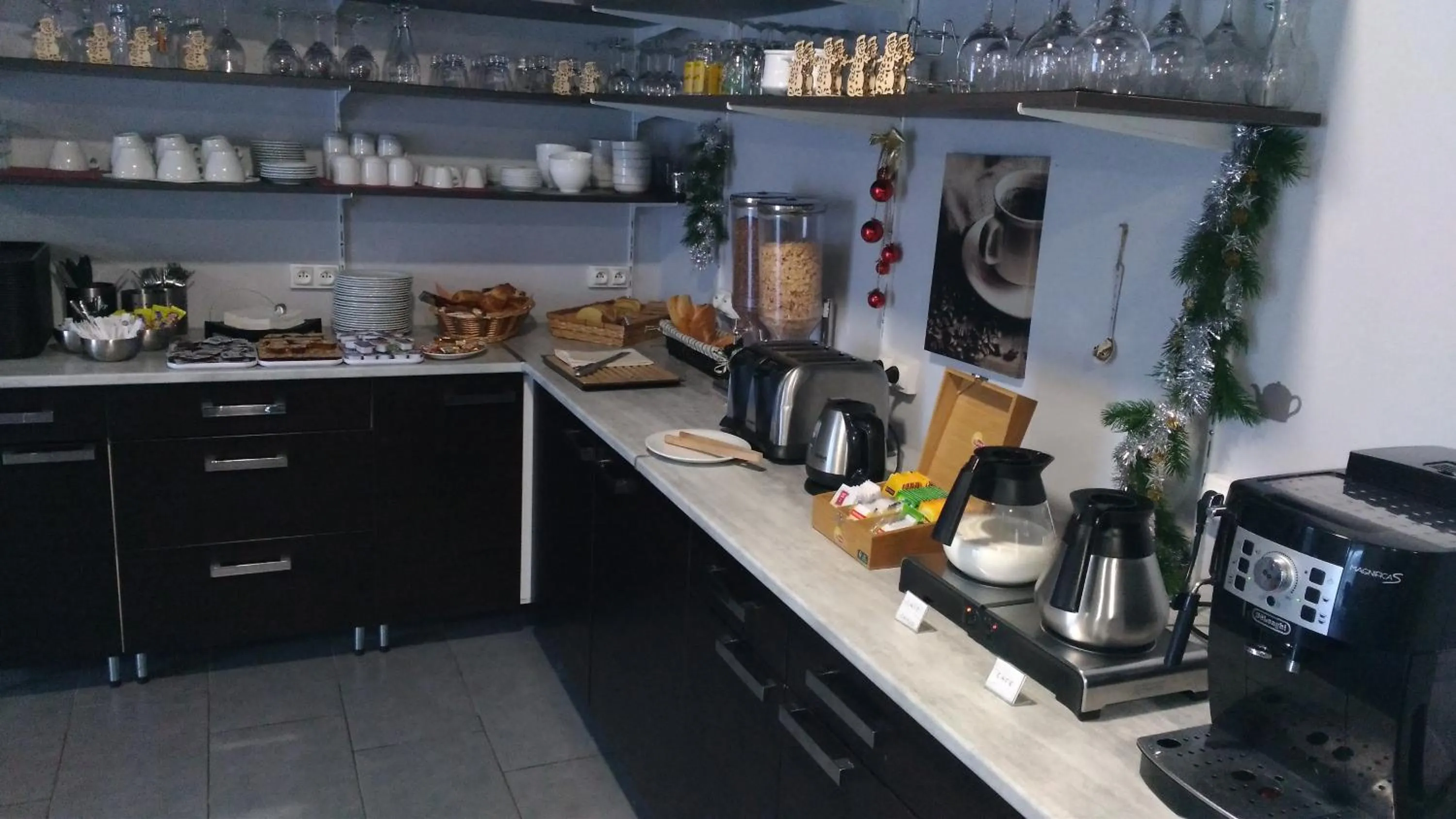Buffet breakfast in Hotel Bleu Azur