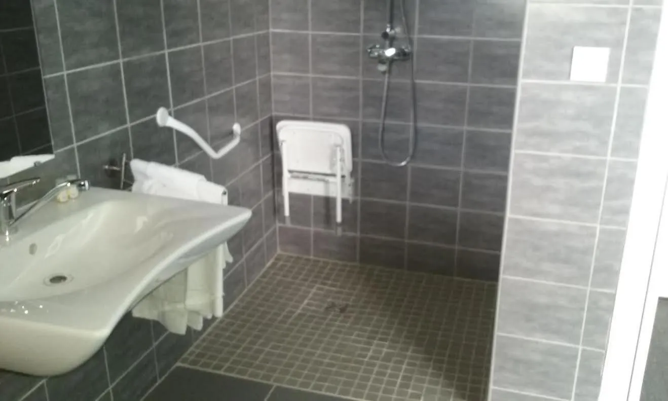 Bathroom in Hotel Bleu Azur