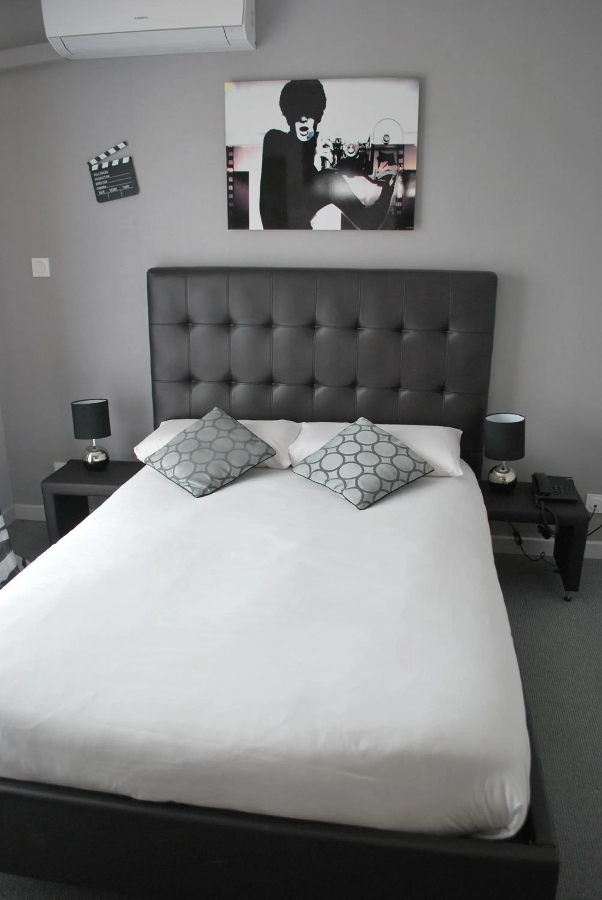 Spring, Bed in Hotel Bleu Azur