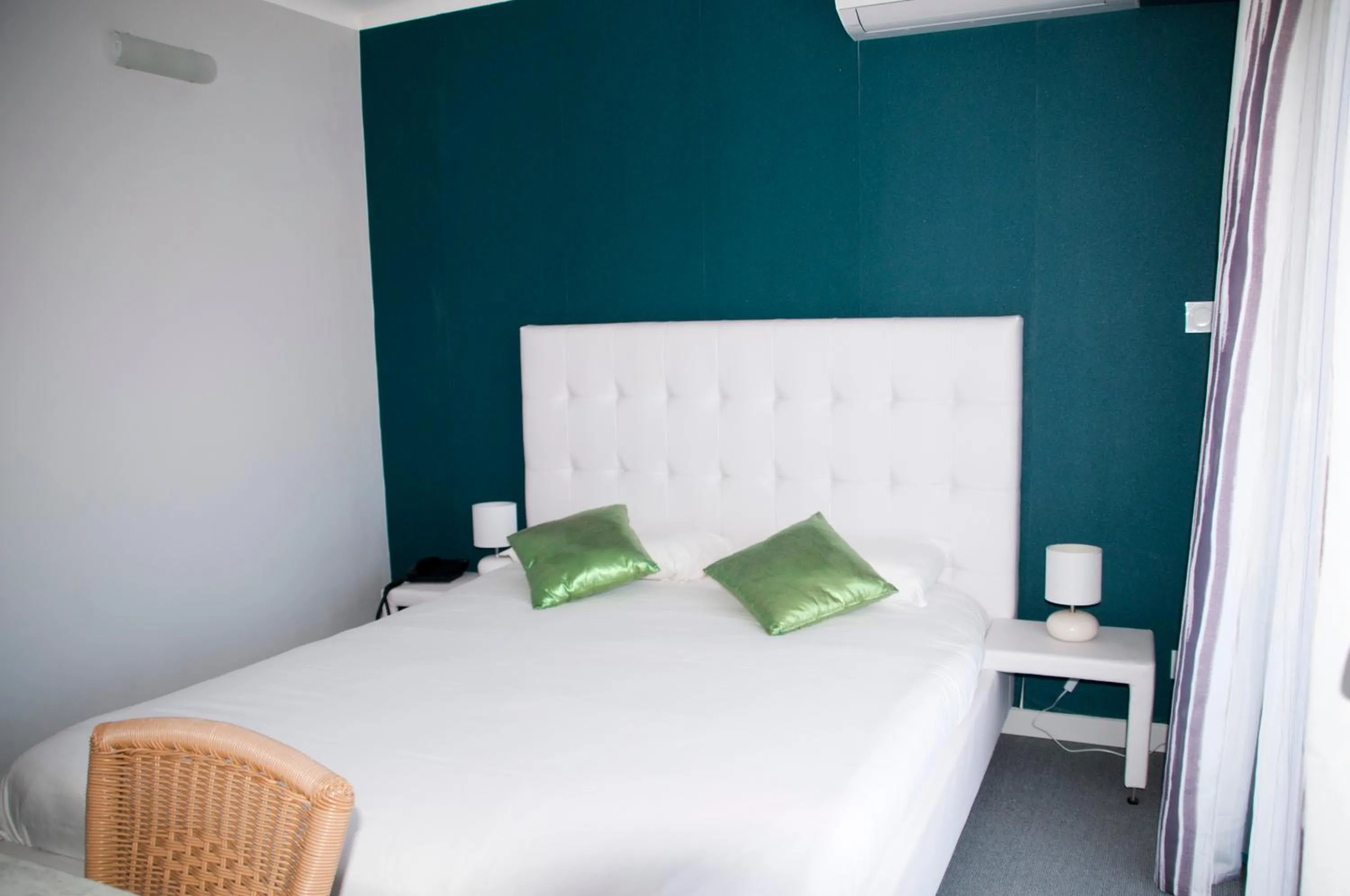 Bed in Hotel Bleu Azur