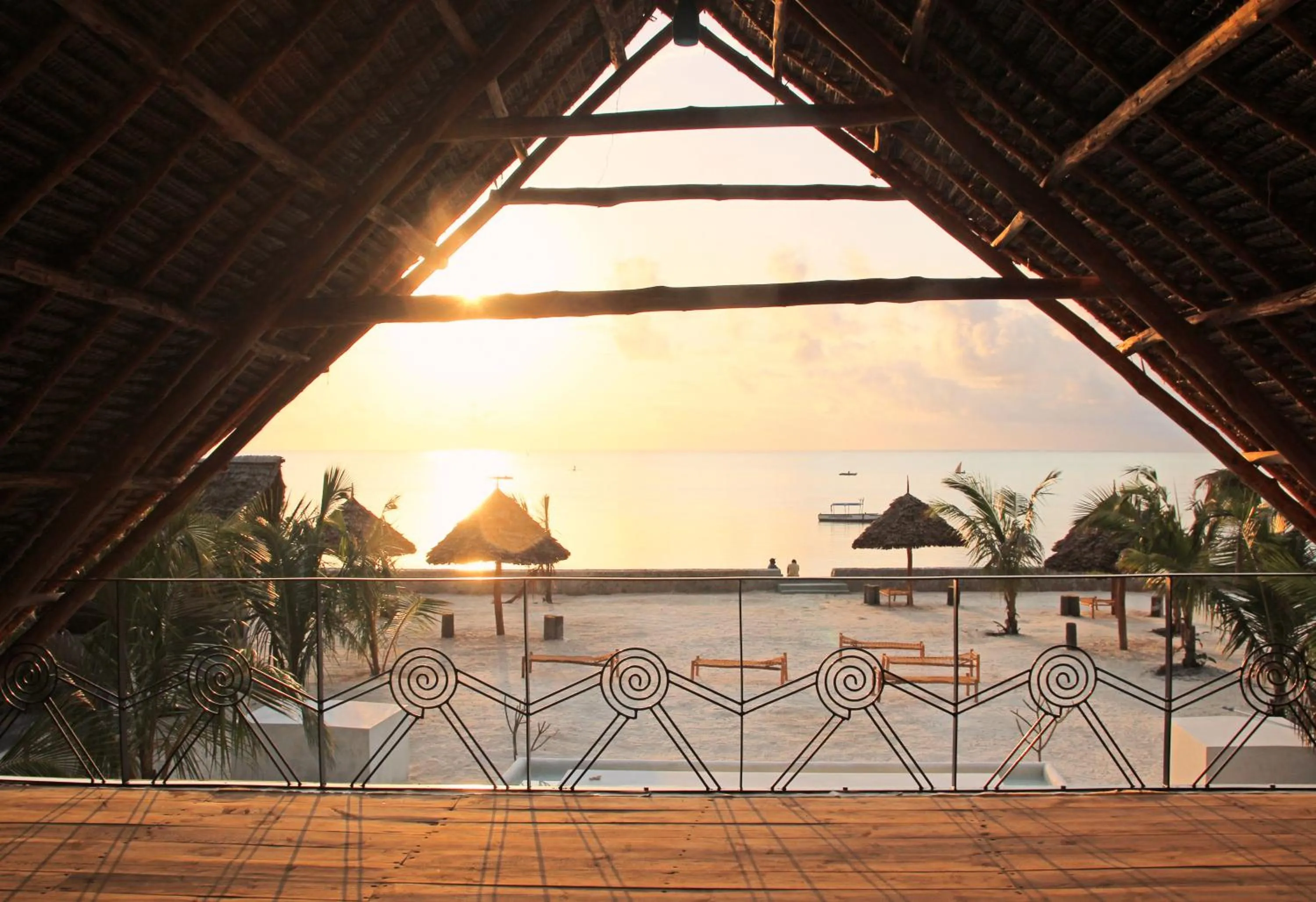 BBQ facilities in Nur Beach Hotel