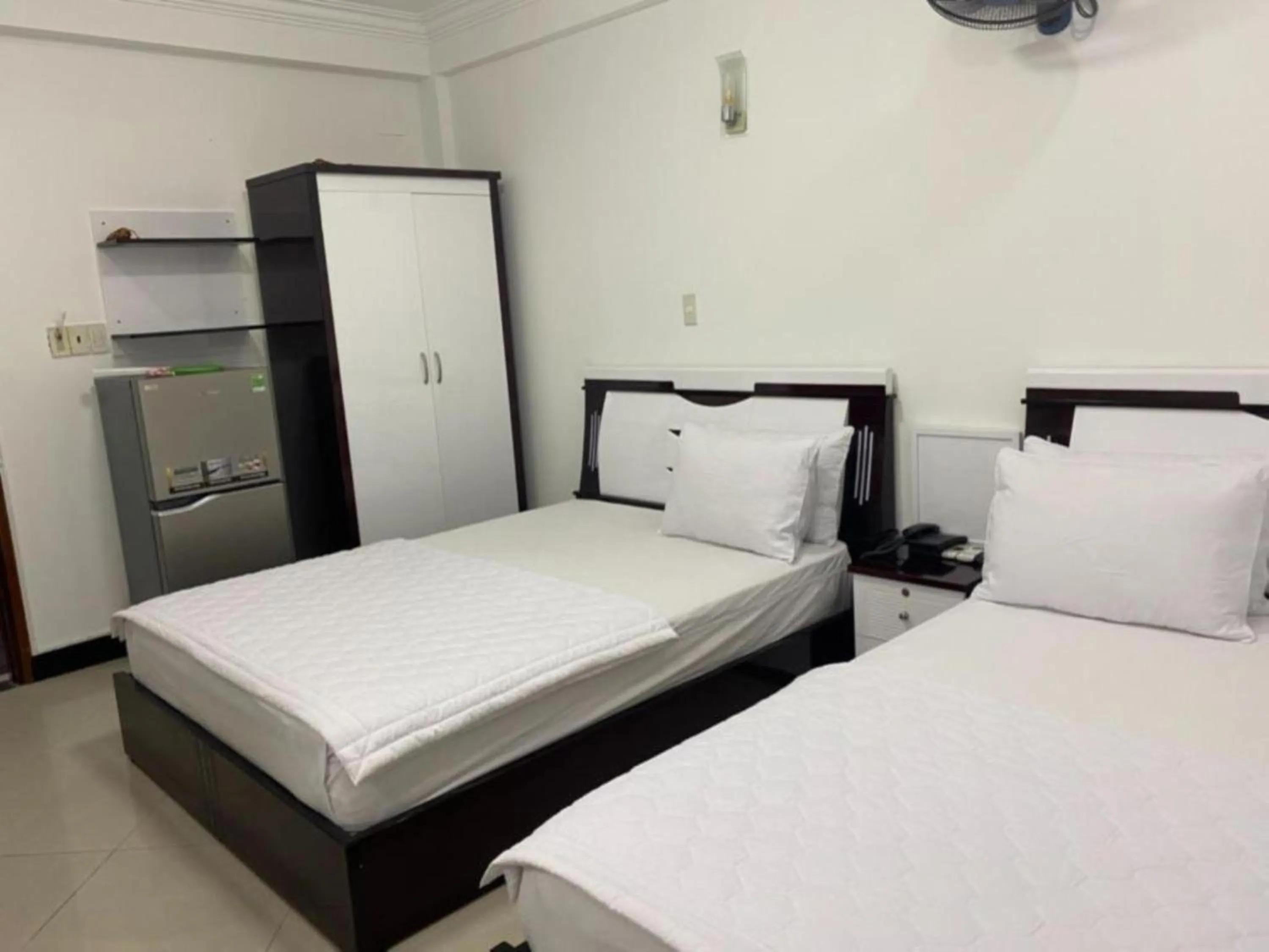 Bed in Minh Hà Hotel Hồ Chí Minh