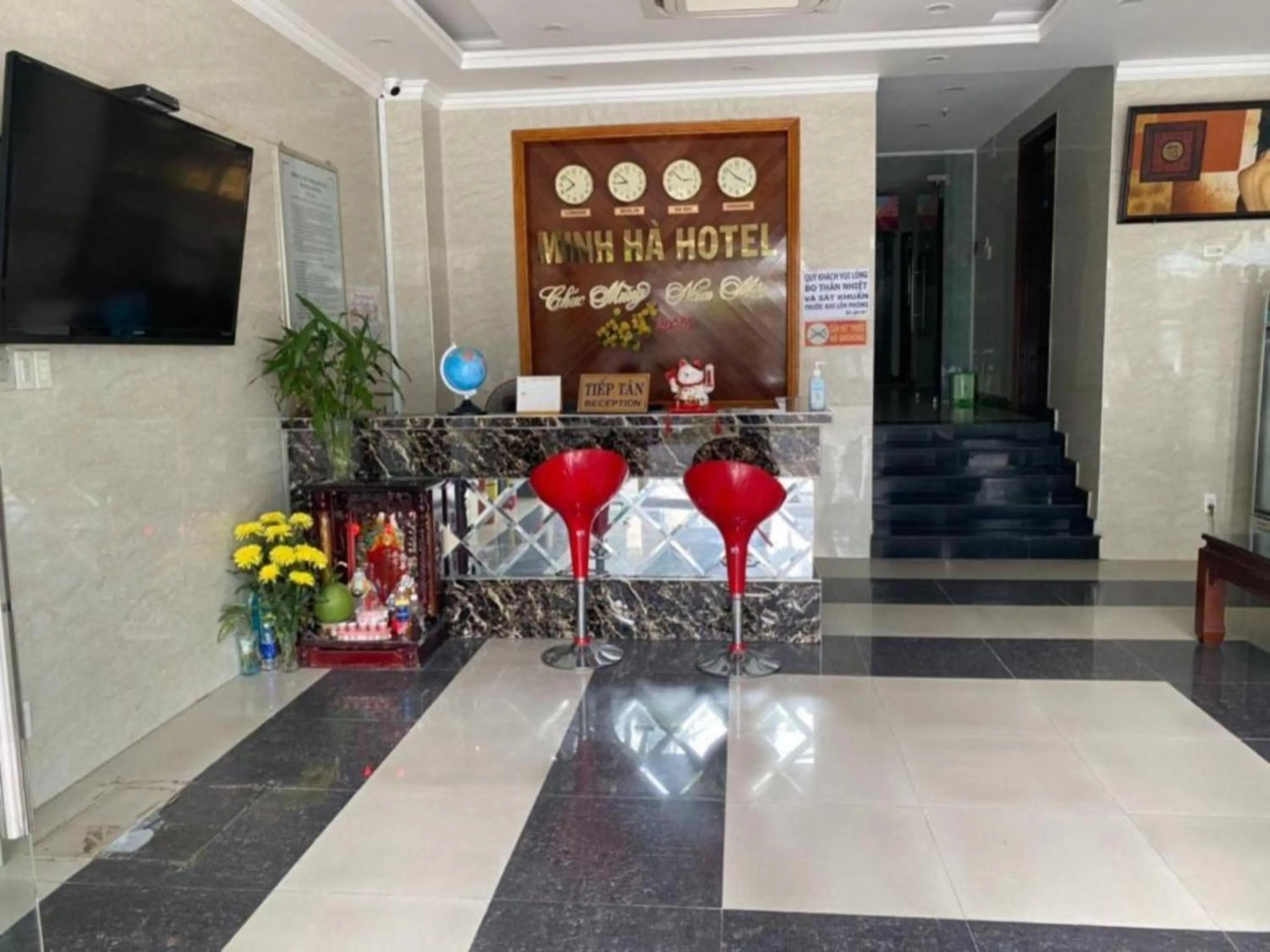 Lobby or reception in Minh Hà Hotel Hồ Chí Minh