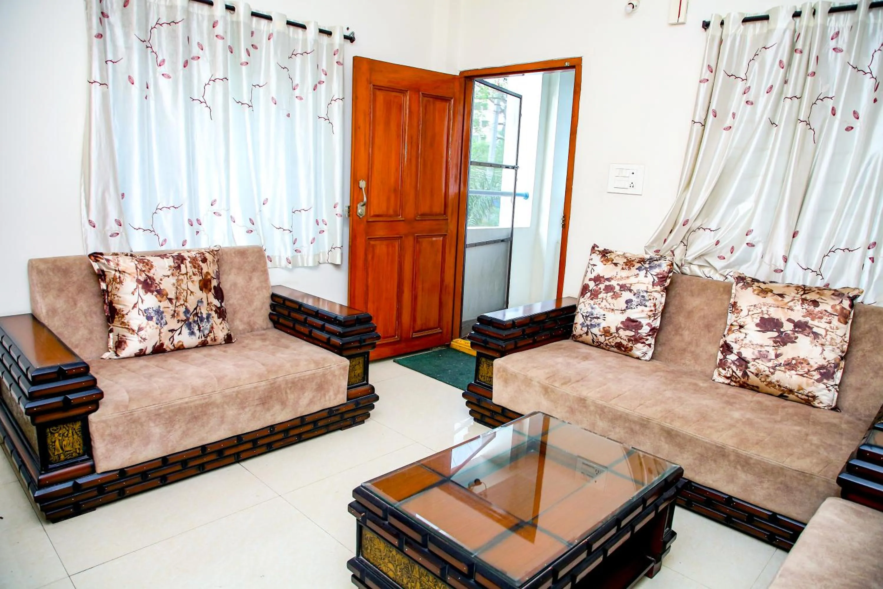 Living room in Sri Ramanjaneya Nilayam