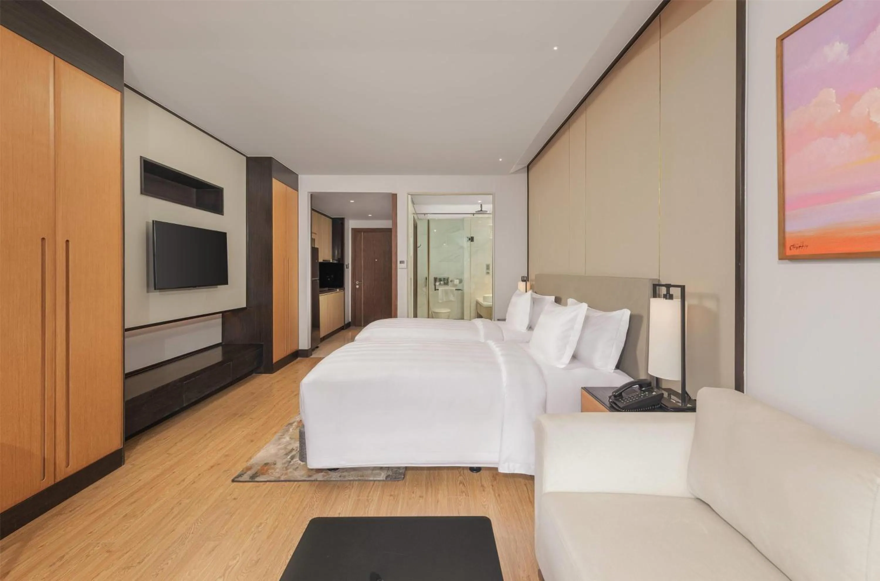 Photo of the whole room, Bed in Wyndham Soleil Danang - Free Schedule Airport Shuttle