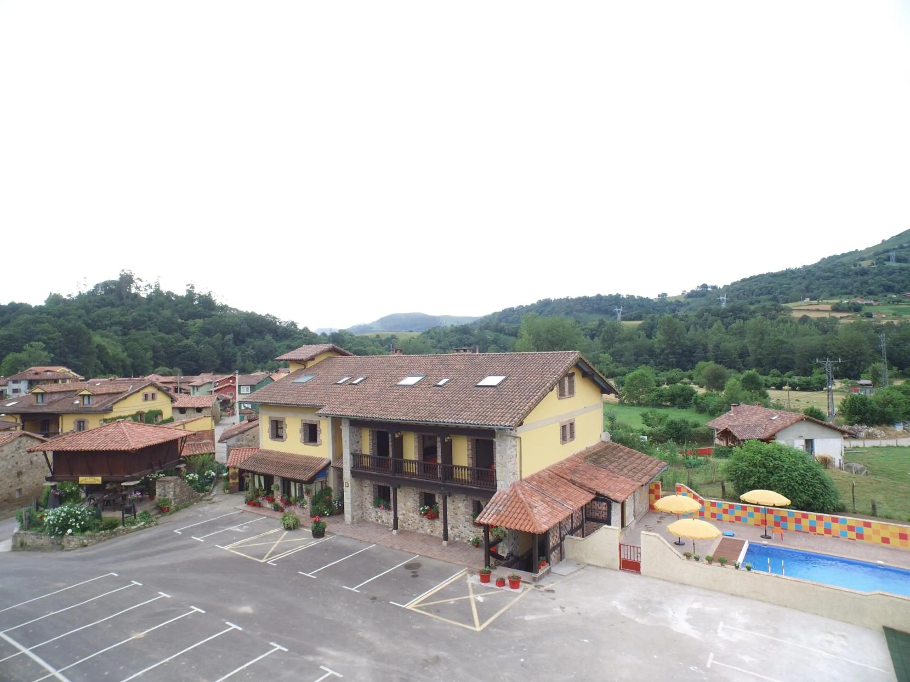 Bird's eye view in Hotel Intriago I & II