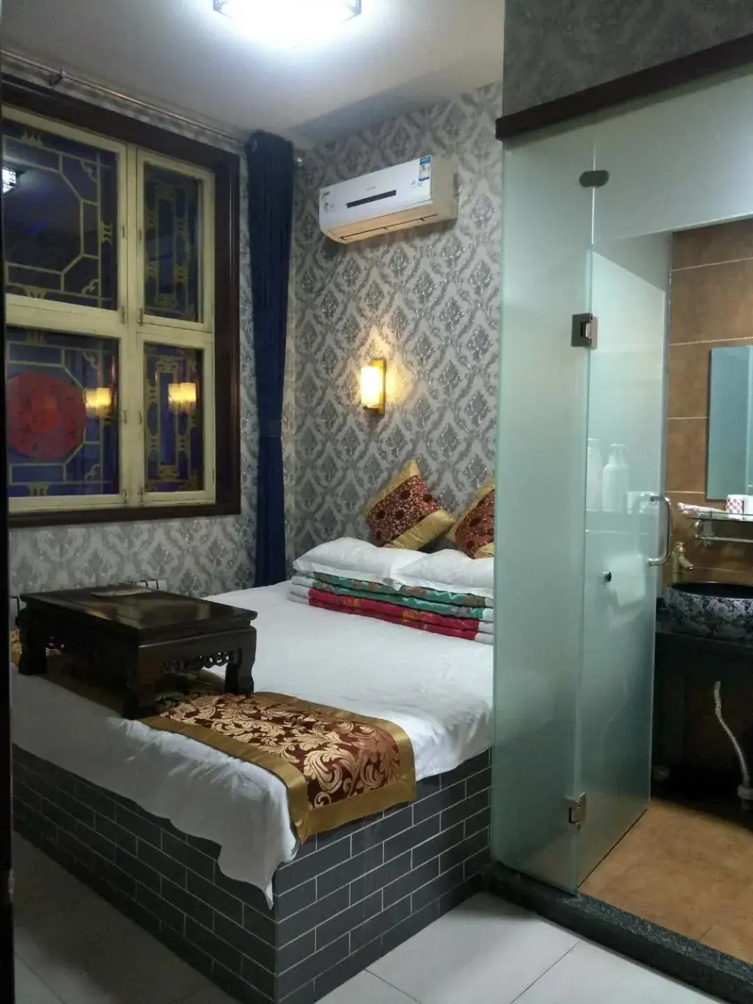 Bed in Pingyao Jiaxin Guesthouse Bed in Pingyao Jiaxin Guesthouse