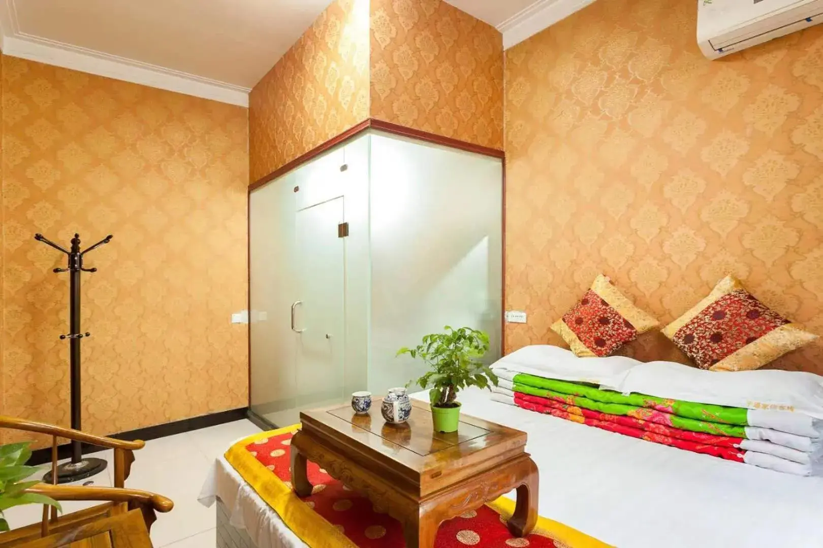 Bed in Pingyao Jiaxin Guesthouse Bed in Pingyao Jiaxin Guesthouse