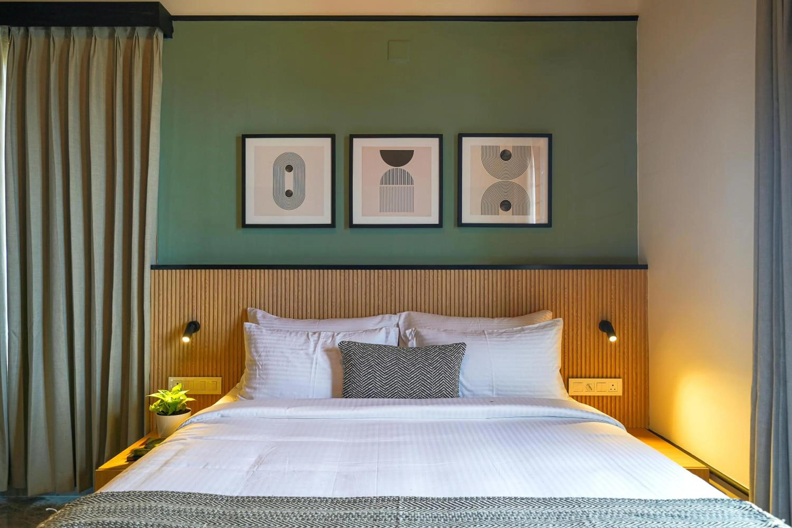 Bed in Olive Hotel Chikkamagalur by Embassy Group