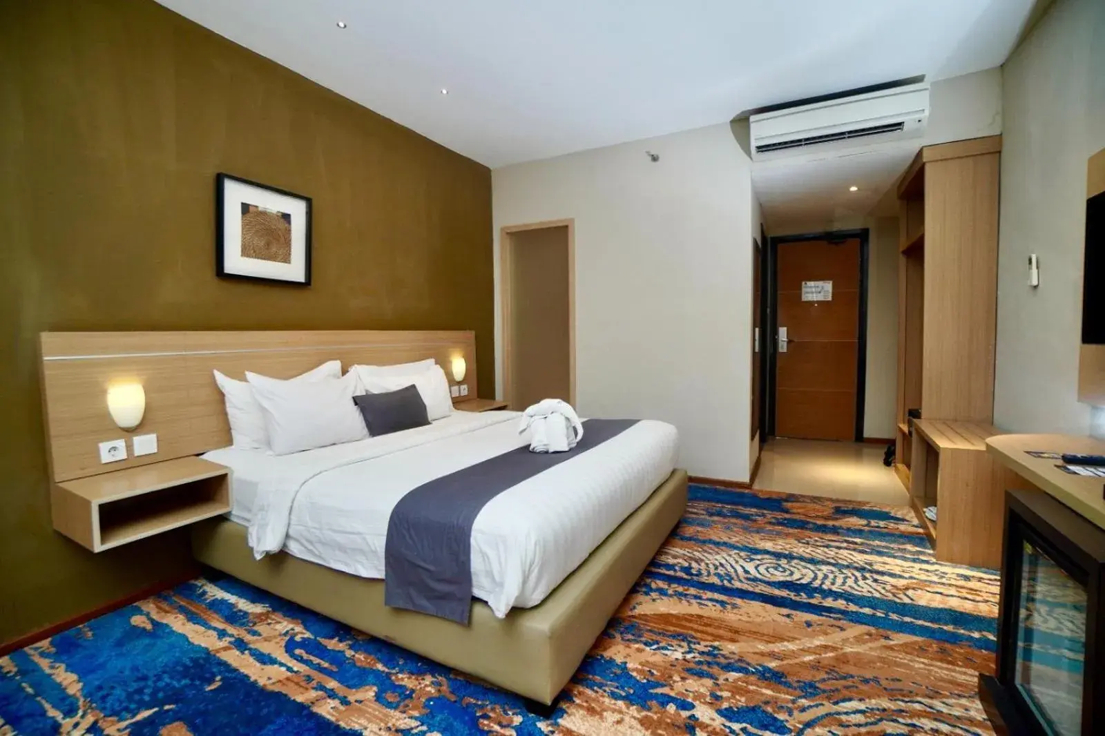 Bed in De Laxston Hotel Yogyakarta, Azana Hotels Collection Bed in De Laxston Hotel Yogyakarta, Azana Hotels Collection