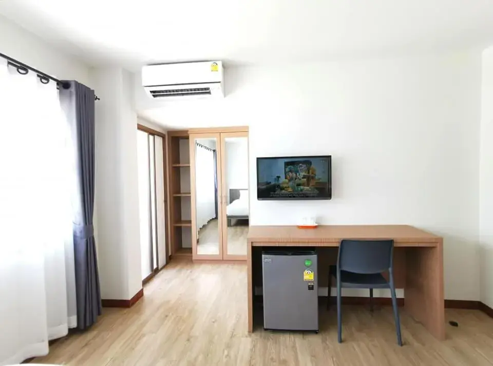 Standard Twin Room with Balcony in Orchid Residence Suratthani Standard Twin Room with Balcony in Orchid Residence Suratthani
