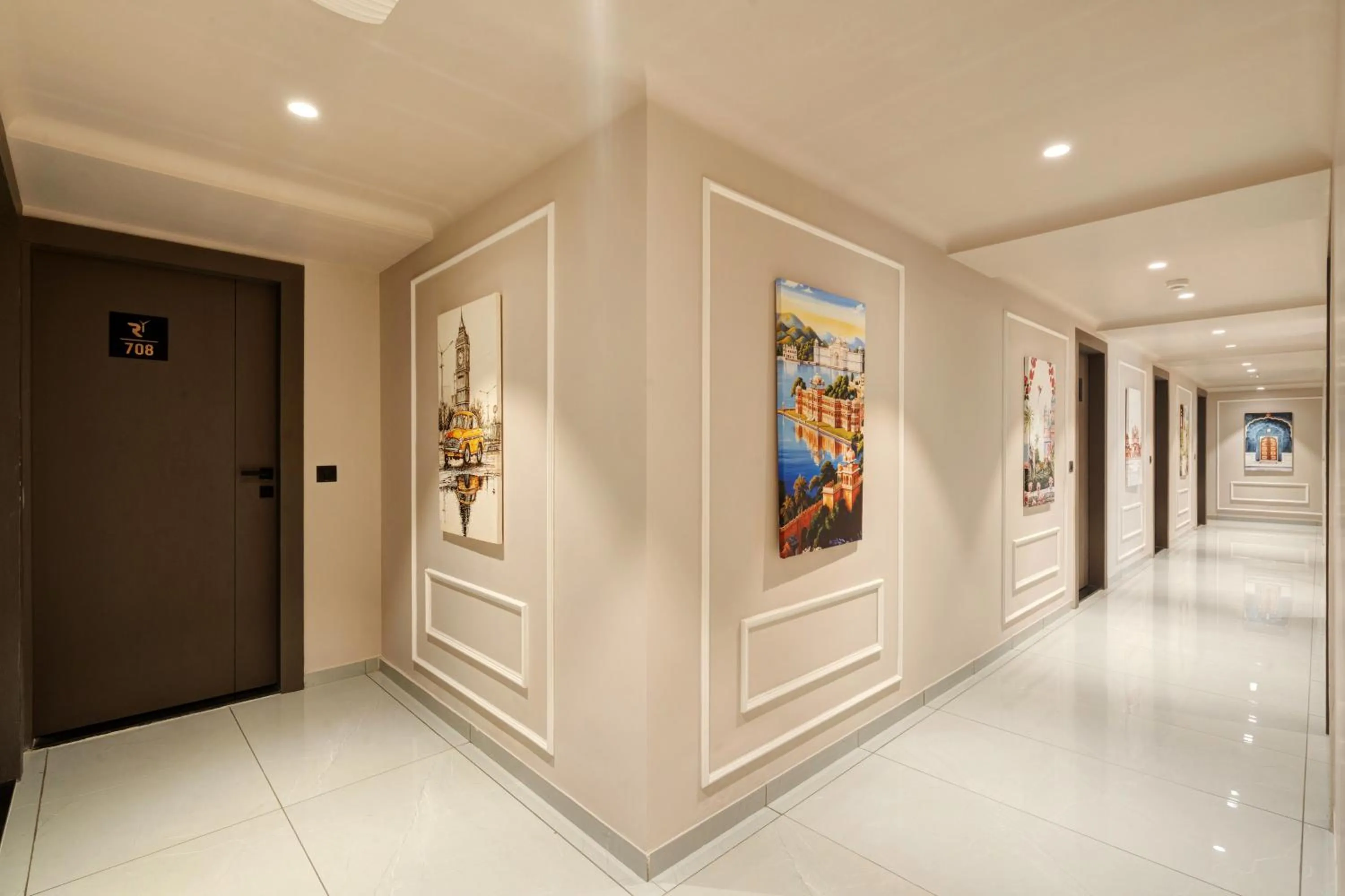 Lobby or reception in Hotel Royal Time