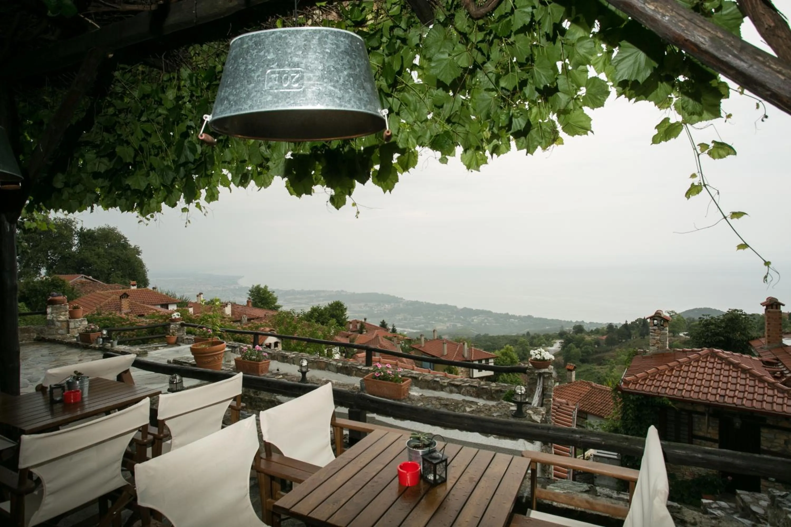 Patio in Enastron Guesthouse