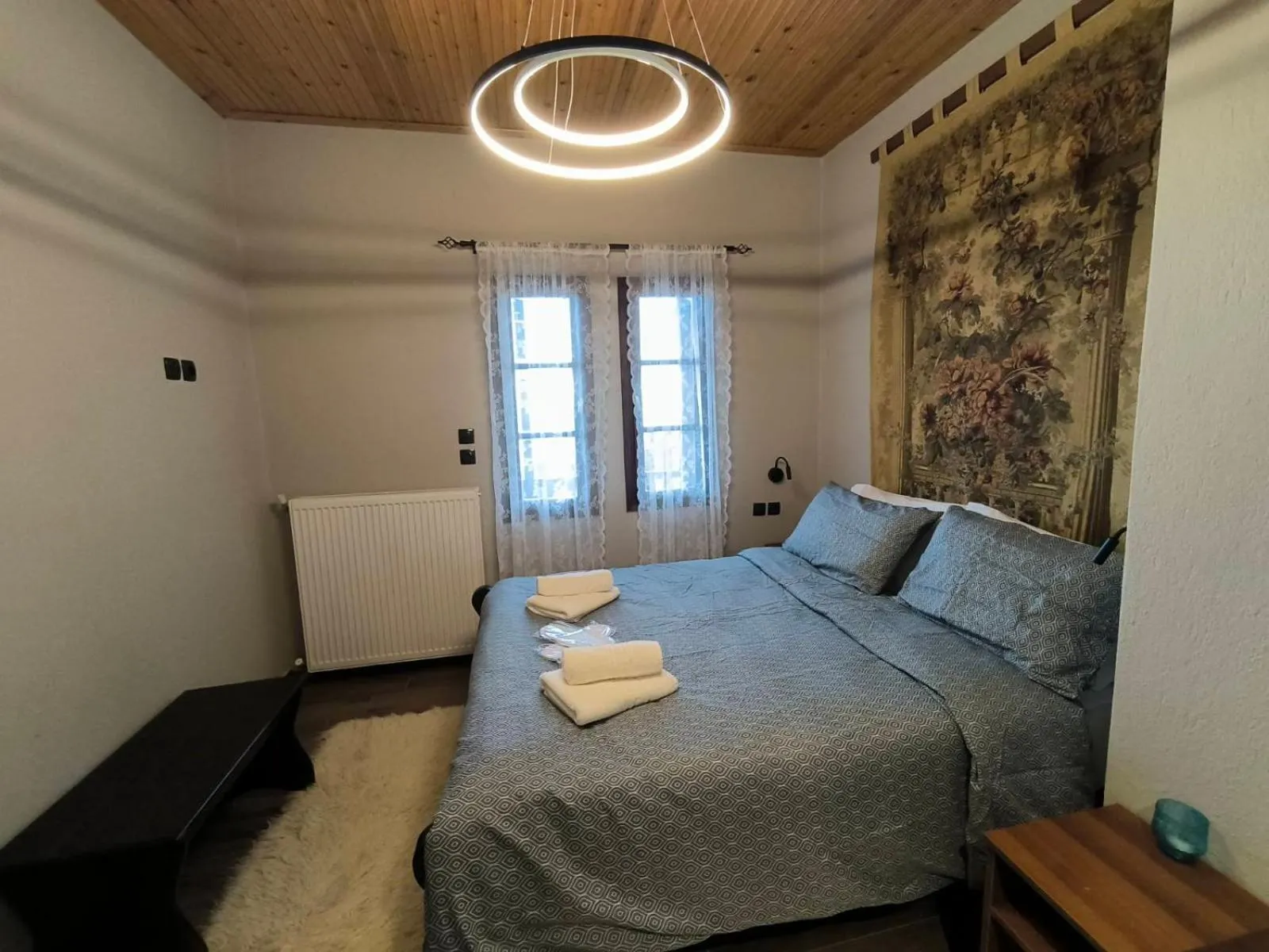 Bed in Enastron Guesthouse