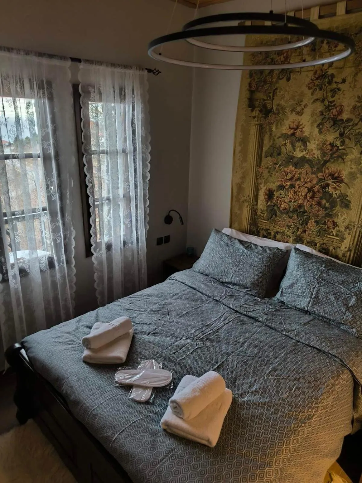 Bed in Enastron Guesthouse