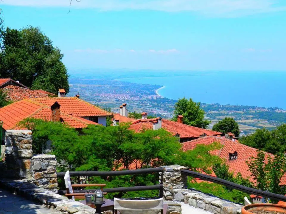 Balcony/Terrace in Enastron Guesthouse