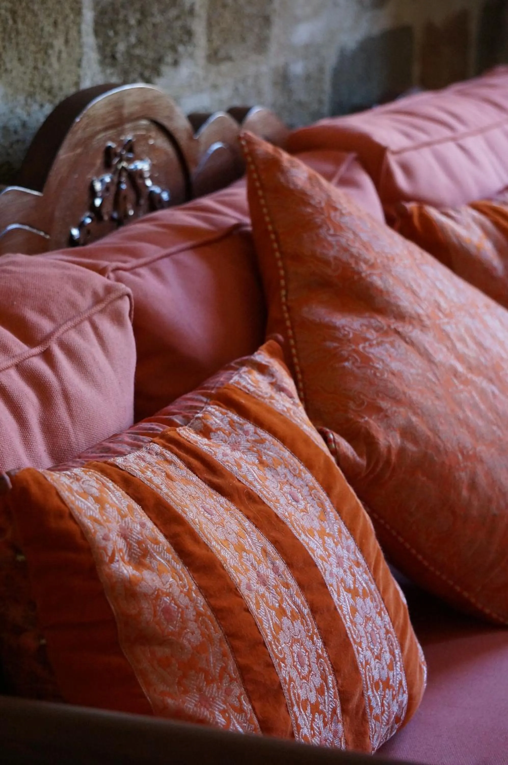 Decorative detail, Bed in Hotel Ellique