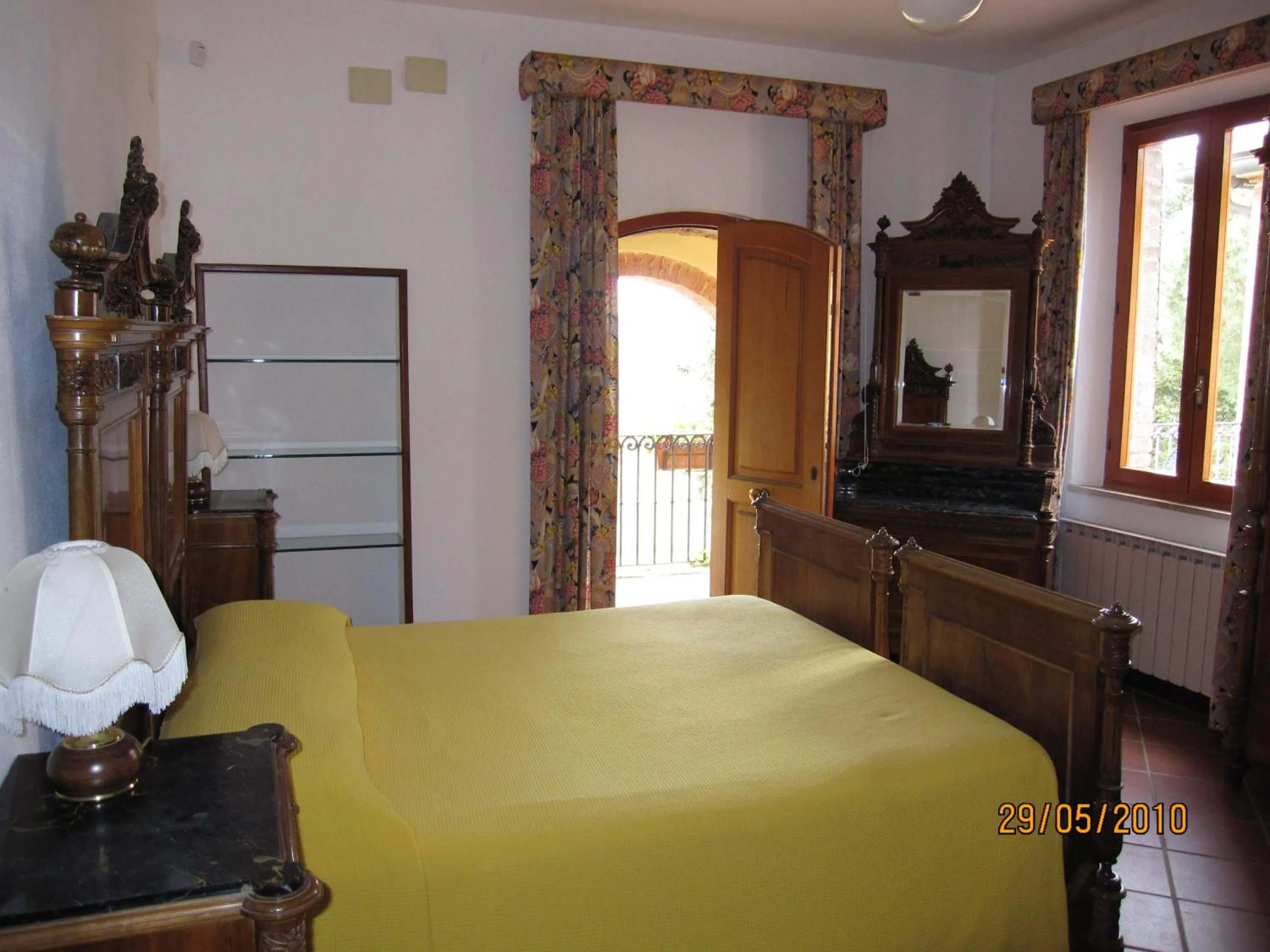 Bedroom, Bed in Podere Suvignano