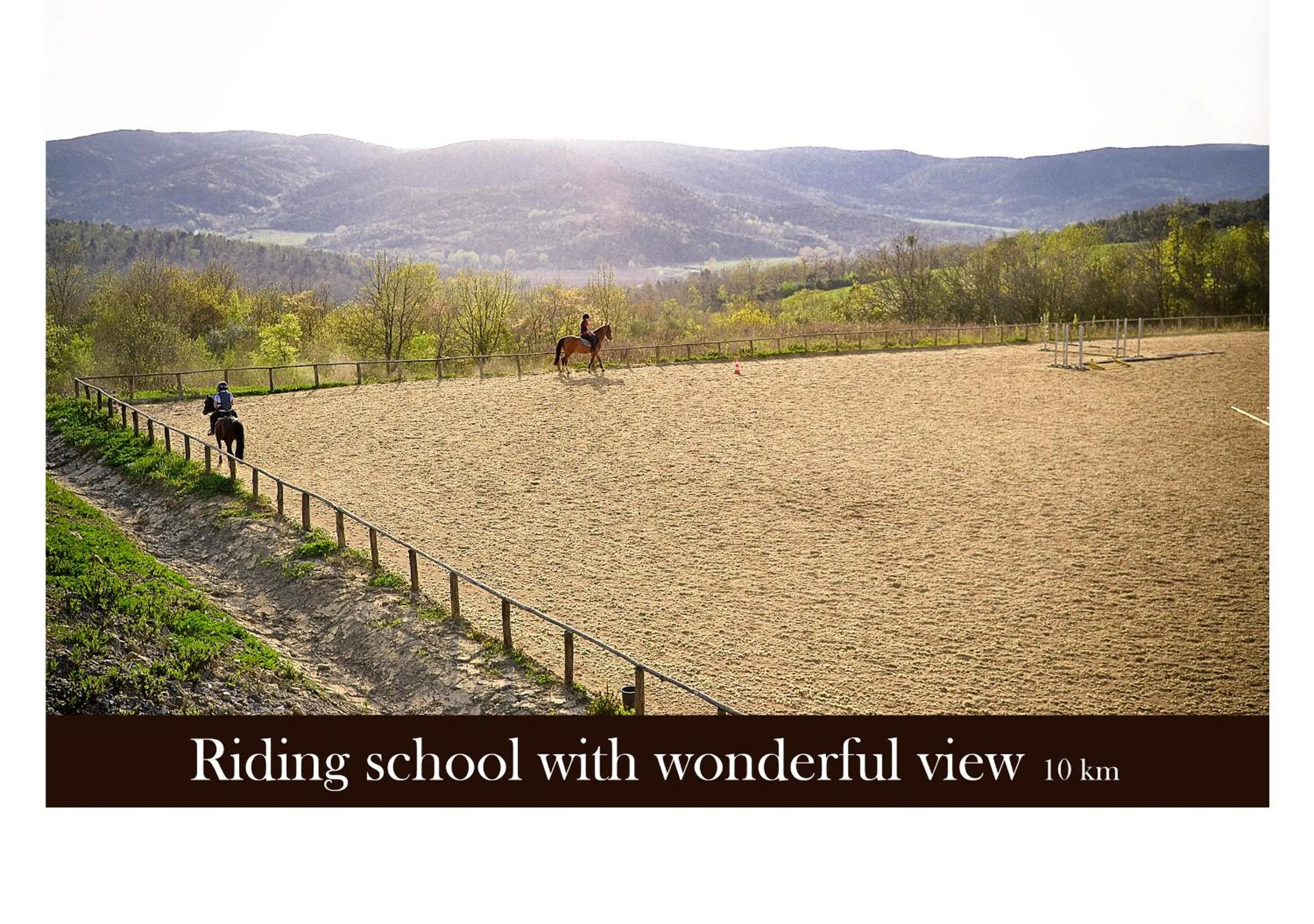Horse-riding in Podere Suvignano