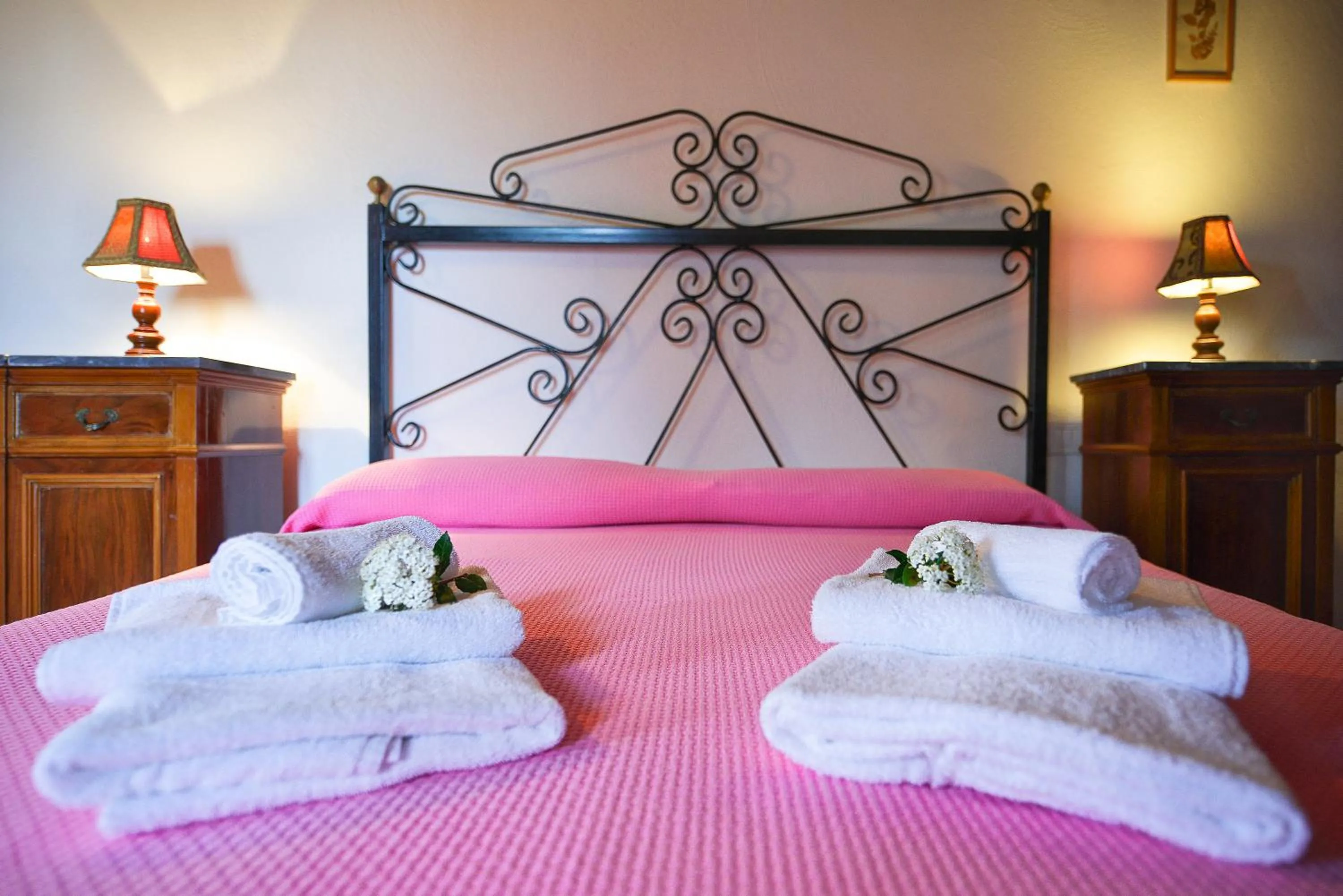 Bedroom, Bed in Podere Suvignano