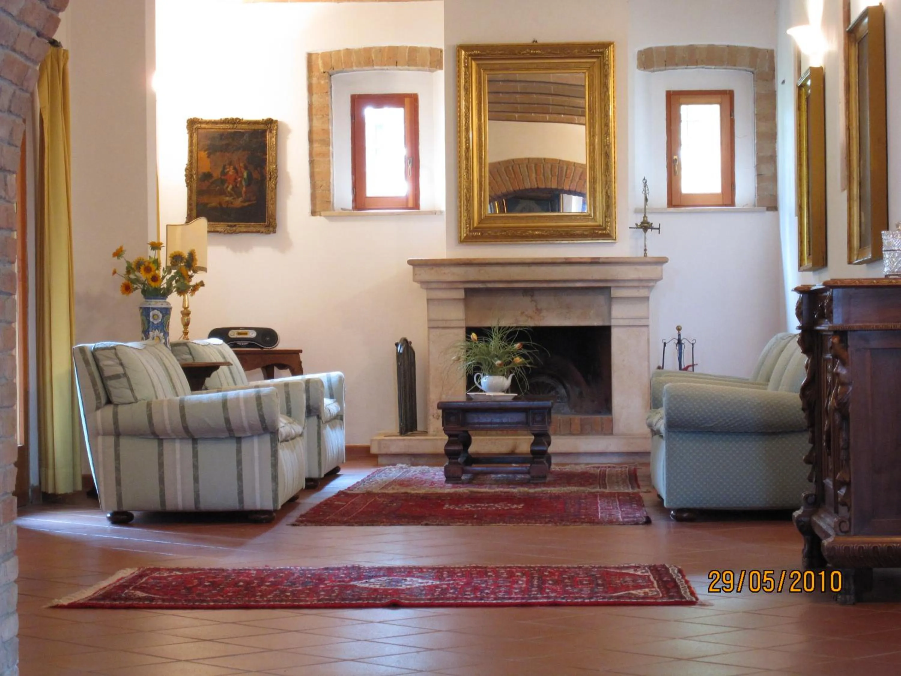 Living room in Podere Suvignano