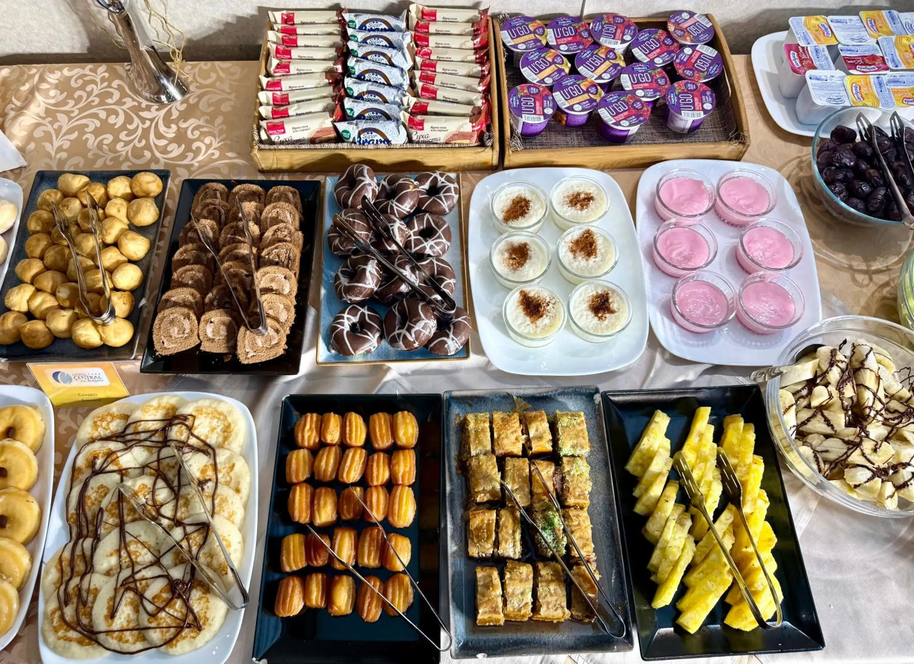 Buffet breakfast in Central Hotel Sofia Buffet breakfast in Central Hotel Sofia