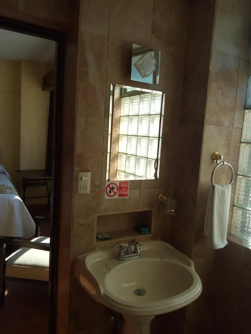 Bathroom in Hotel Rio Nazas