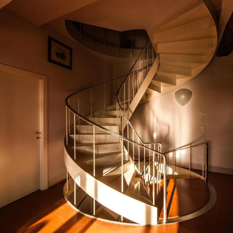 Communal lounge/ TV room in Cascina Canova