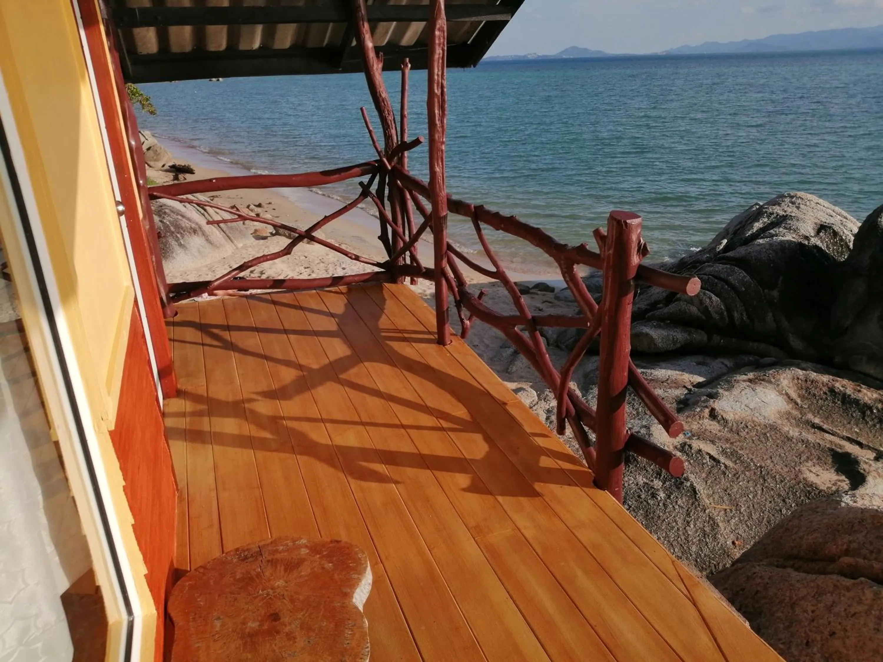 Balcony/Terrace in Golden Beach Resort Koh Phangan