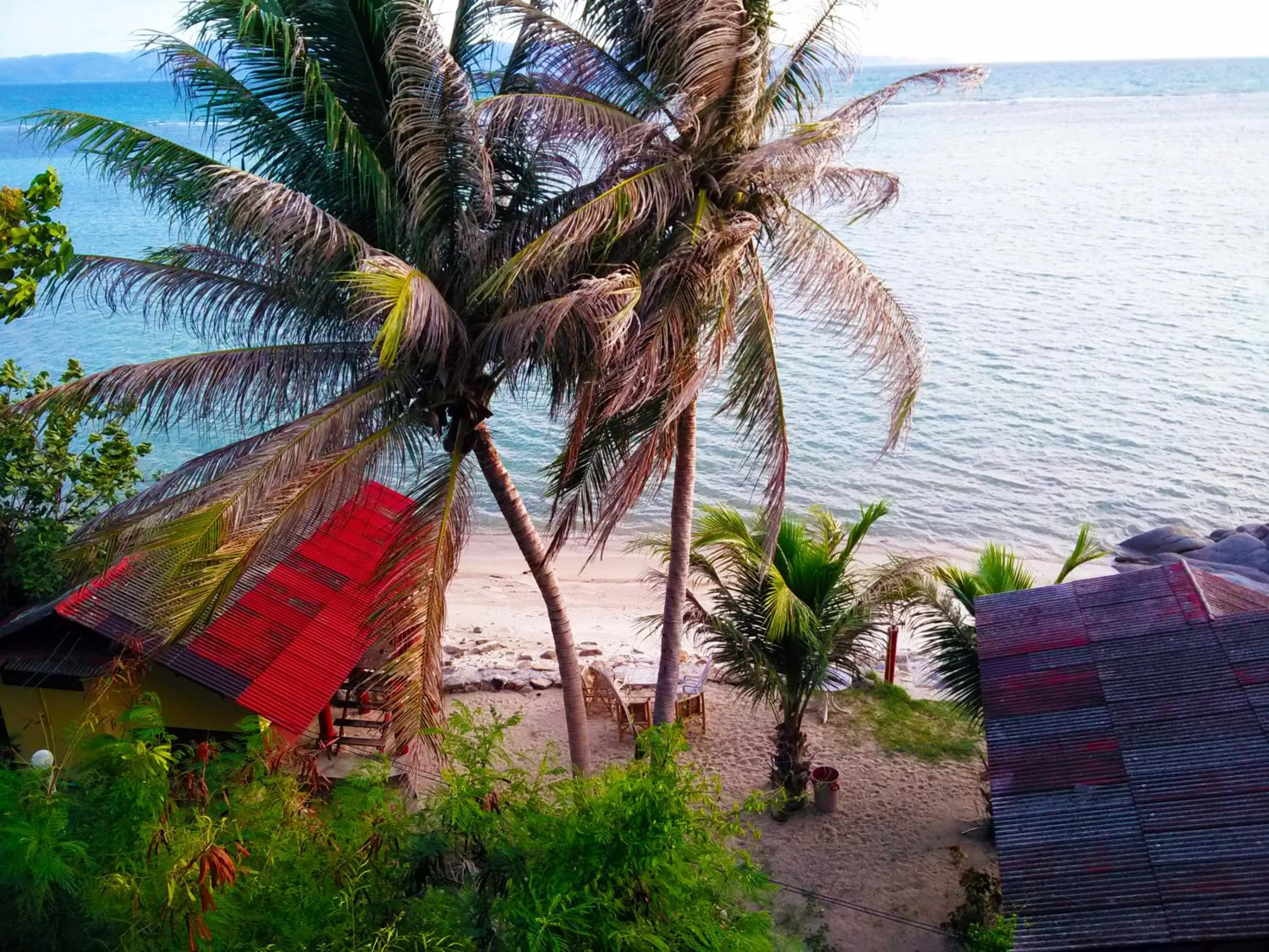 Sea view in Golden Beach Resort Koh Phangan