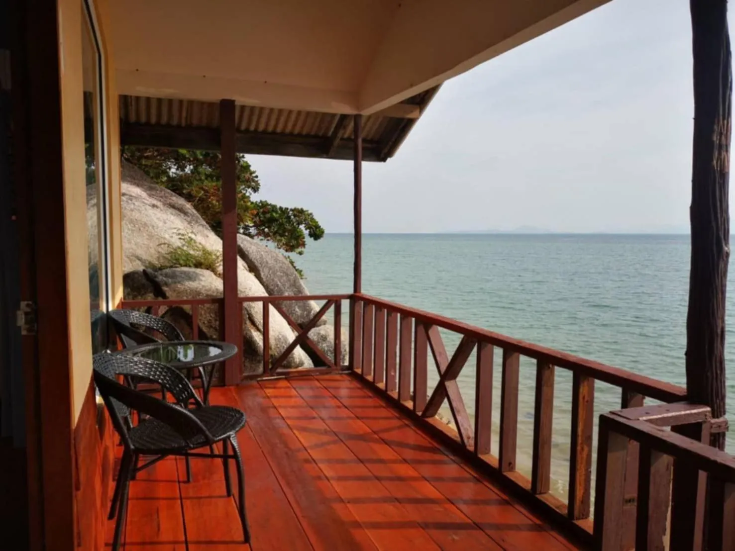 Balcony/Terrace in Golden Beach Resort Koh Phangan