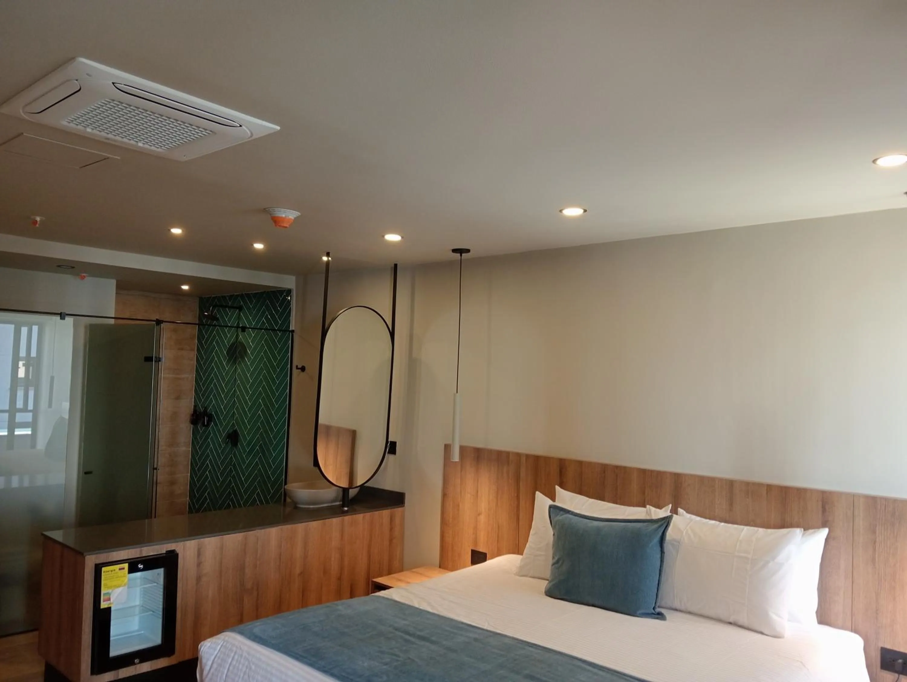 Bed in Hotel Rulay Medellin