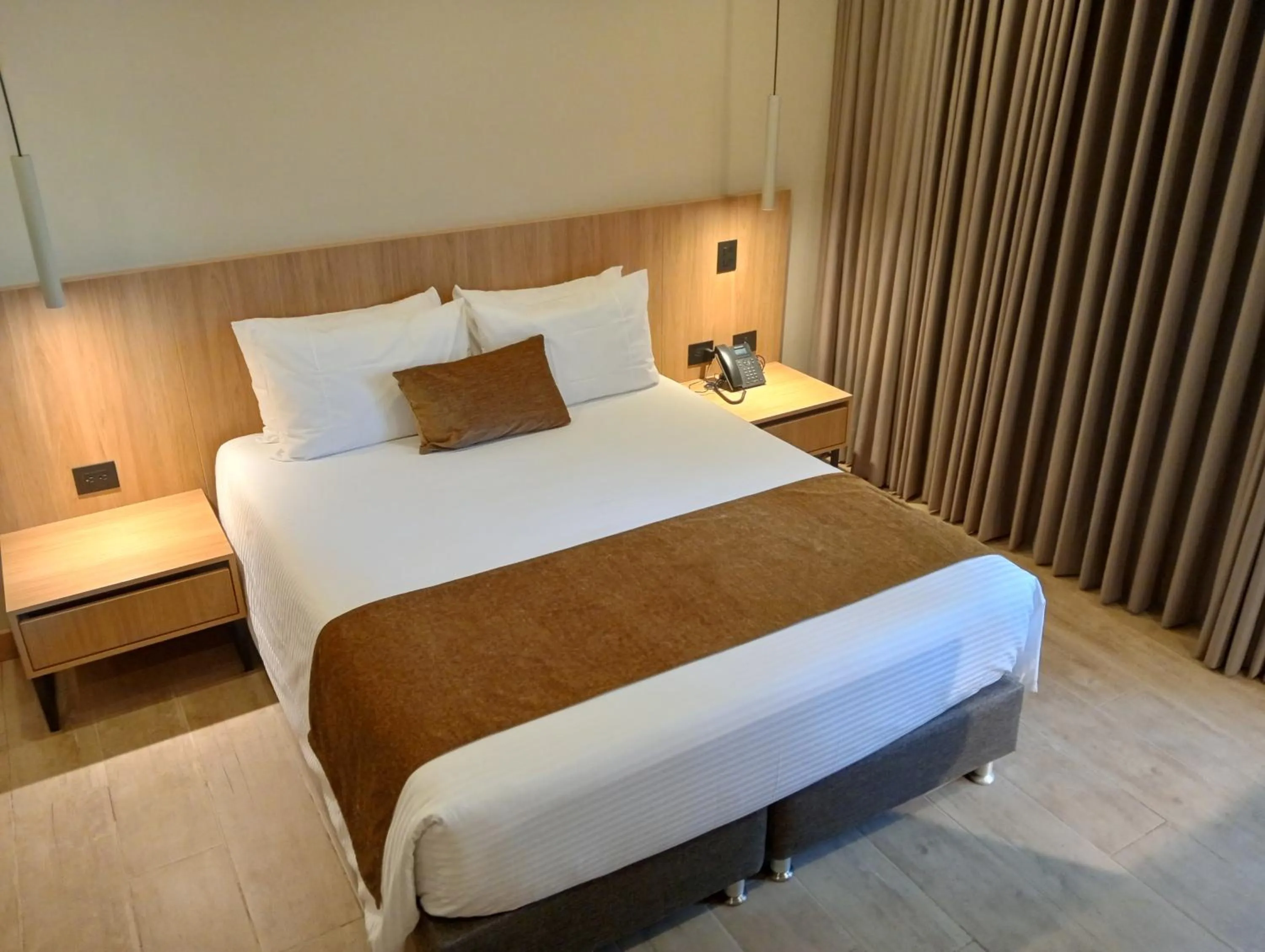 Bed in Hotel Rulay Medellin