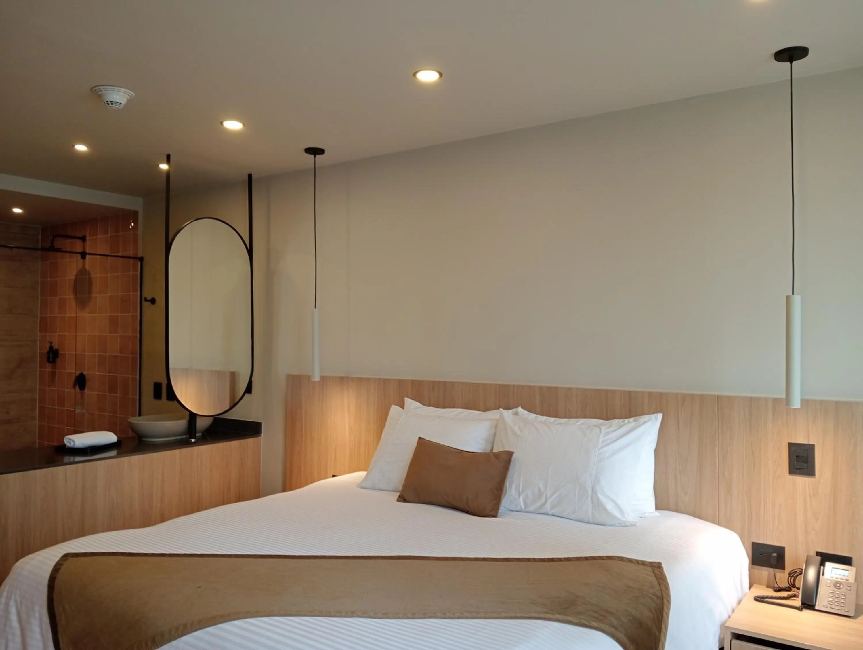 Bedroom, Bed in Hotel Rulay Medellin