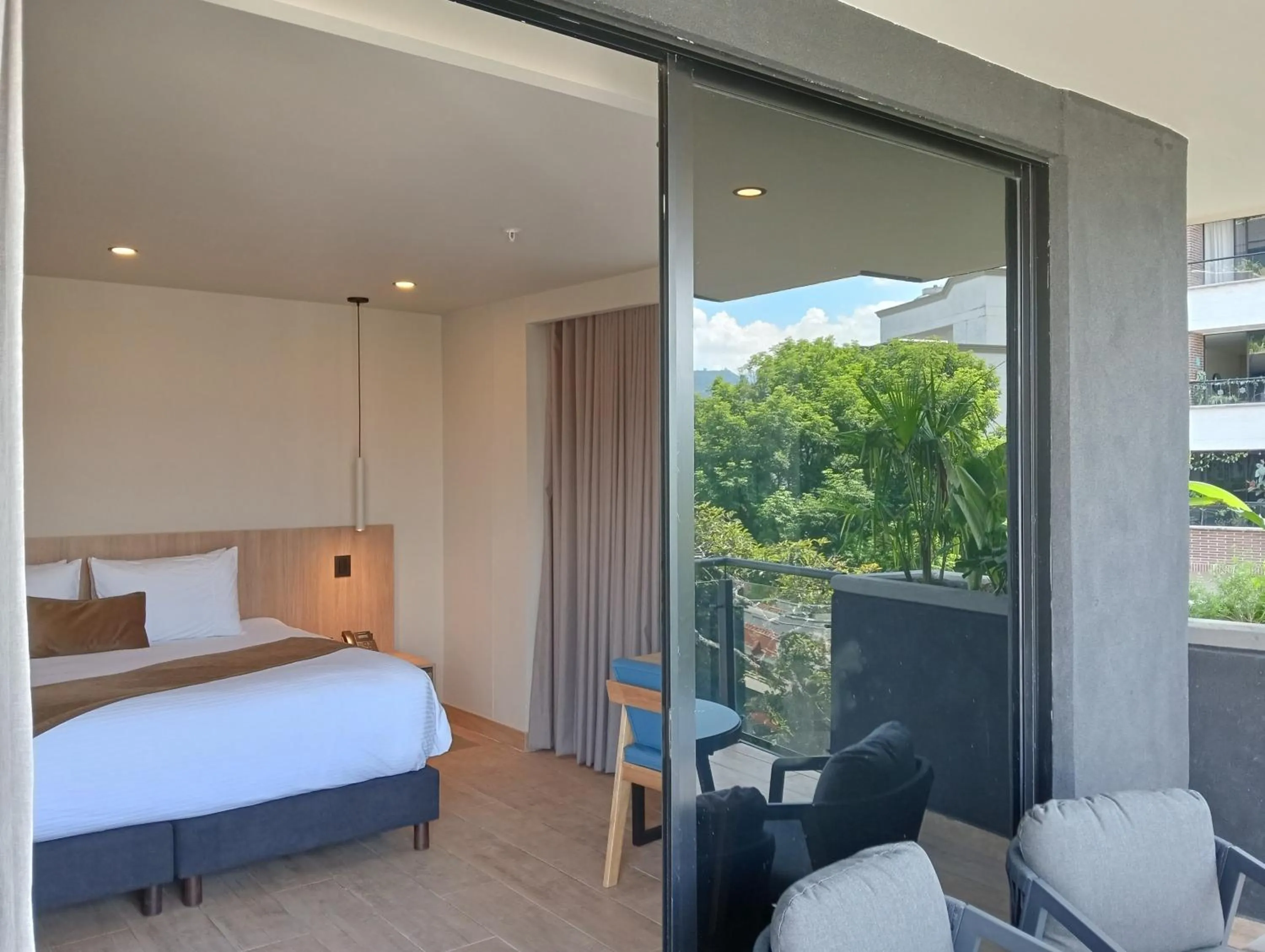 Bed in Hotel Rulay Medellin