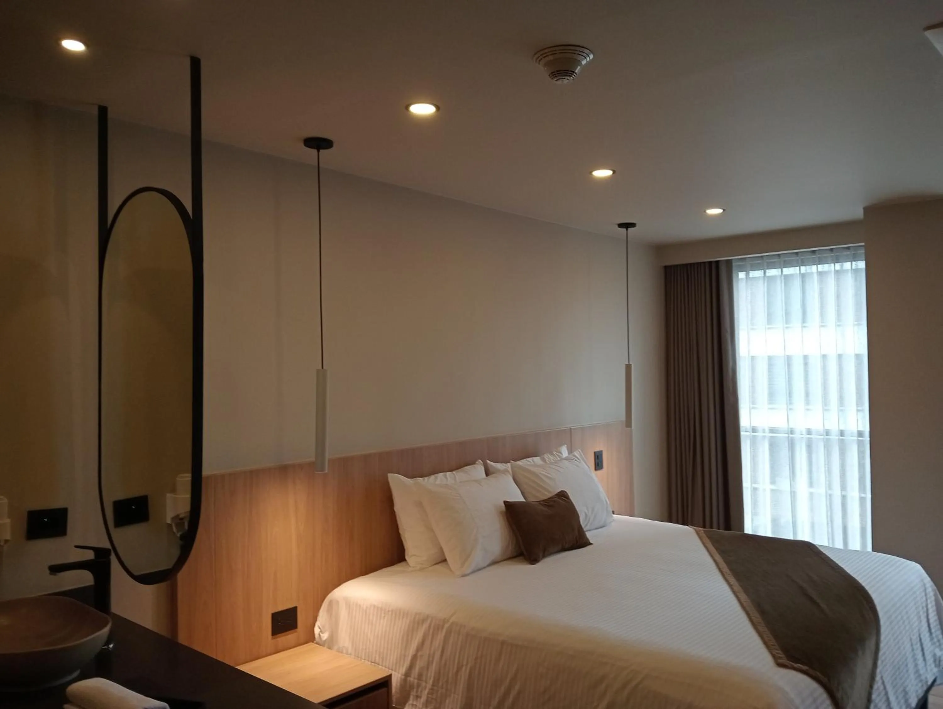 Bedroom, Bed in Hotel Rulay Medellin