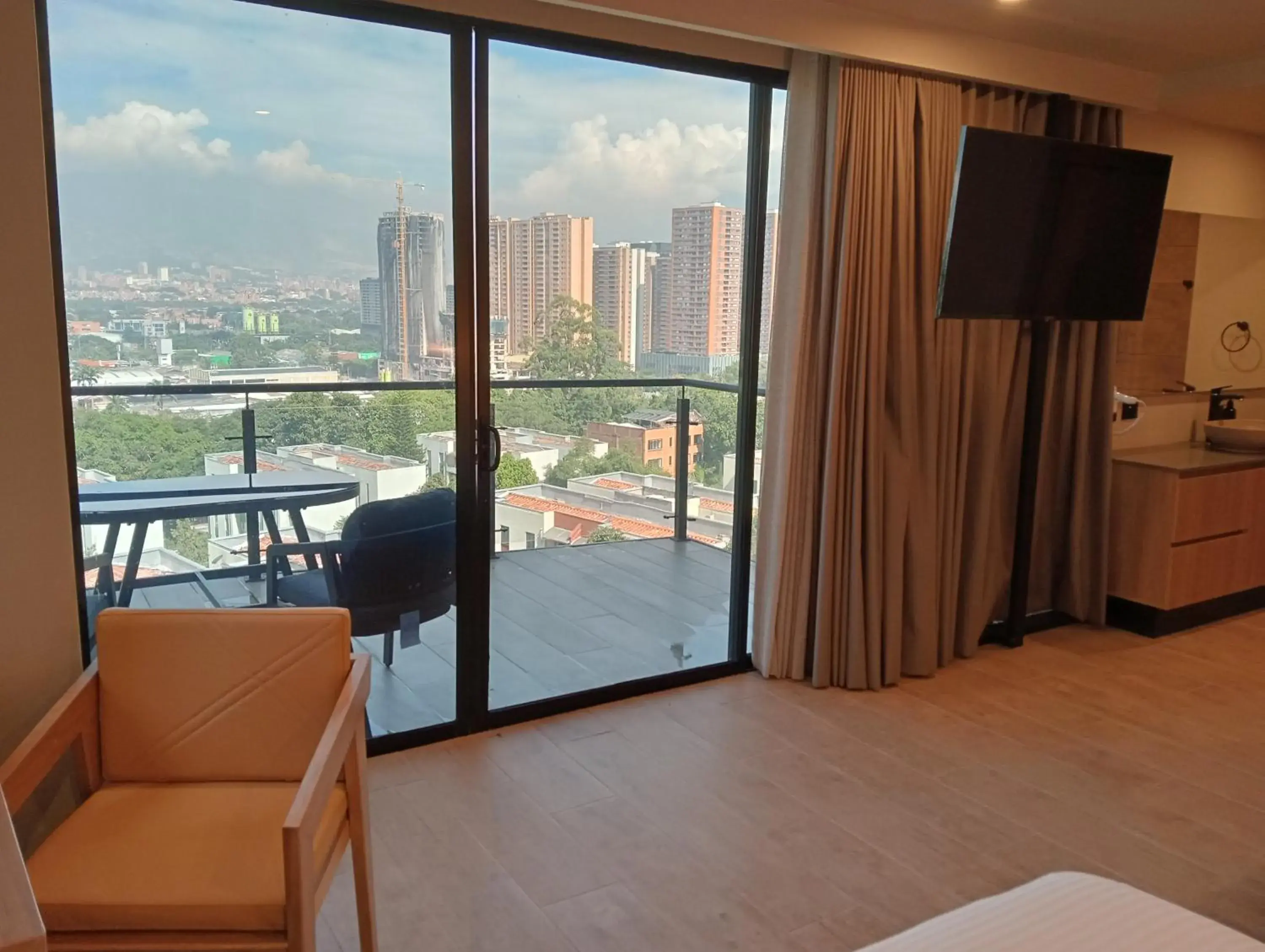 King Room with Balcony in Hotel Rulay Medellin King Room with Balcony in Hotel Rulay Medellin