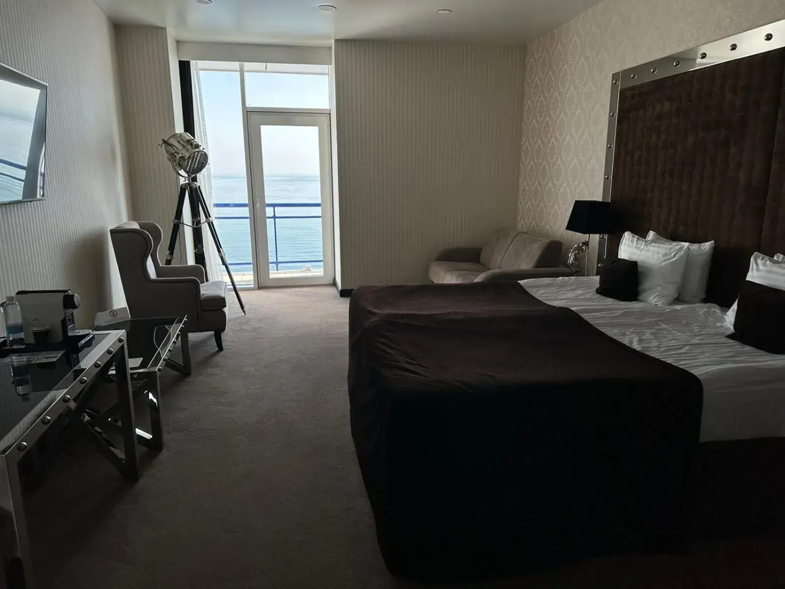 Standard Double or Twin Room with Balcony and Sea View in Maristella Marine Residence Standard Double or Twin Room with Balcony and Sea View in Maristella Marine Residence