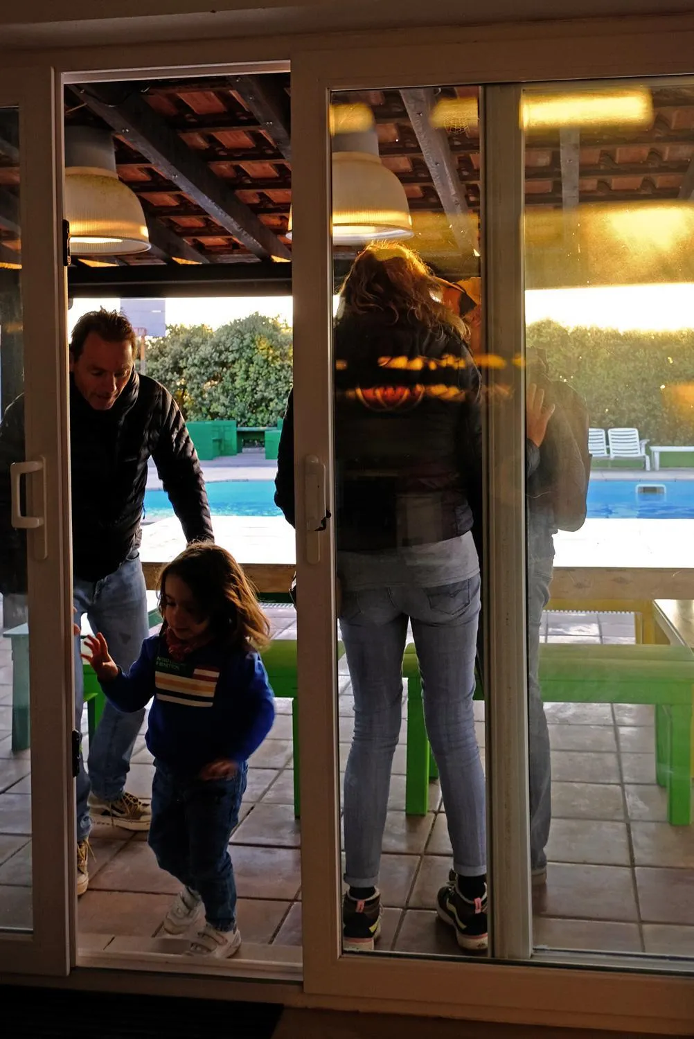 group of guests in FreeSurfCamp