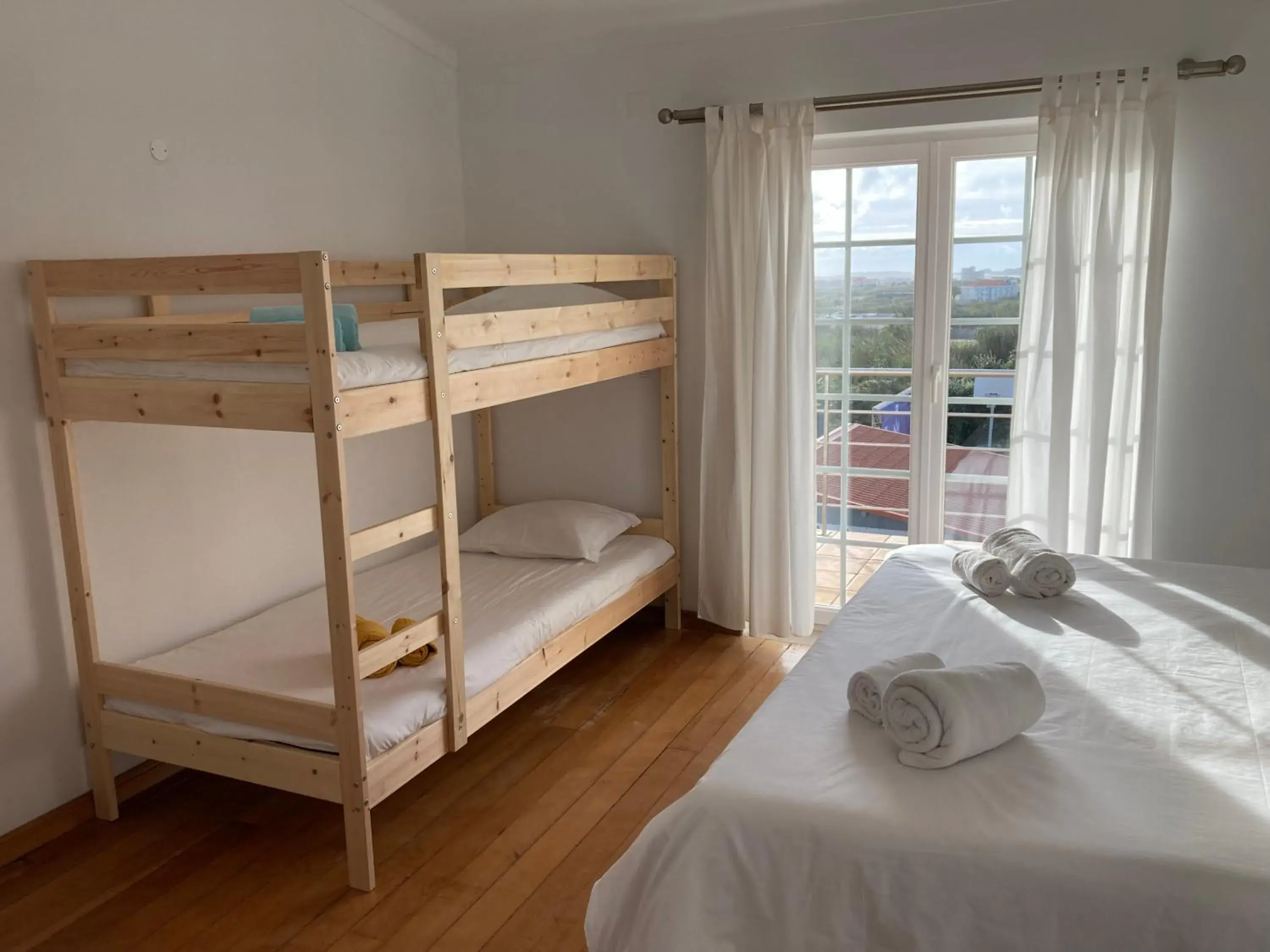 Quadruple Room with Shared Bathroom in FreeSurfCamp Quadruple Room with Shared Bathroom in FreeSurfCamp