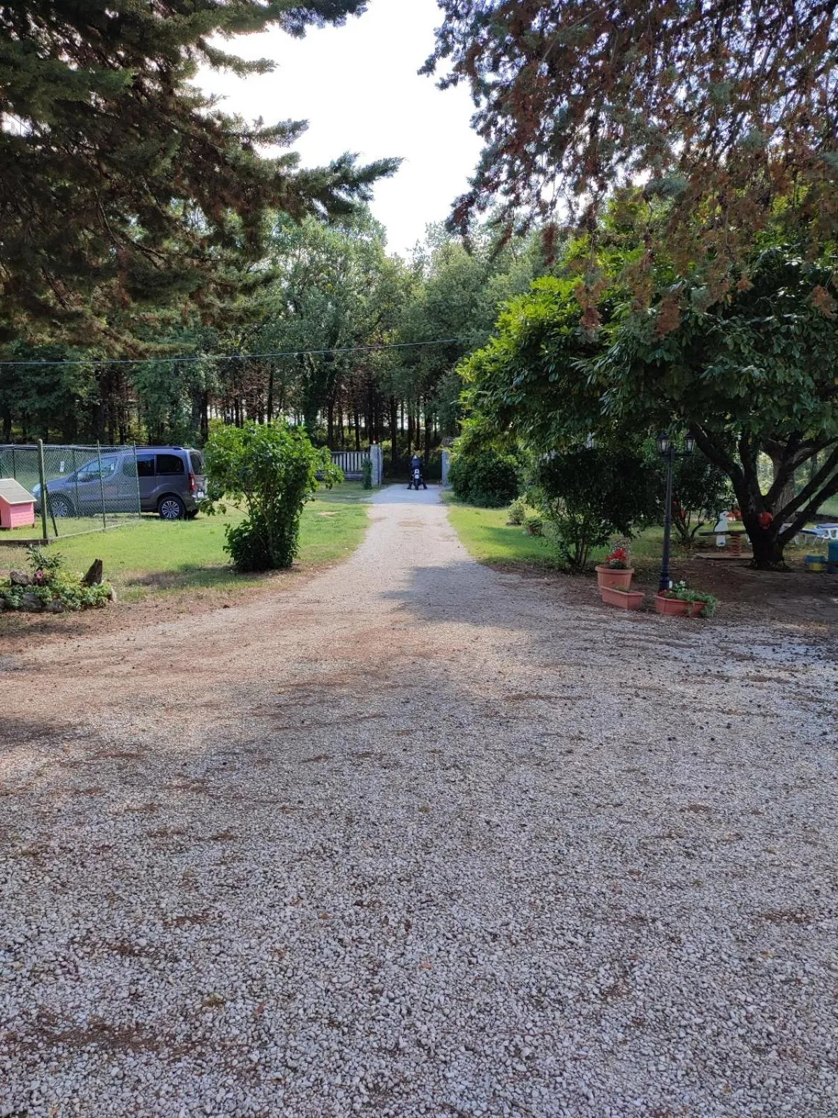 Garden in B&B Il Pizzagiallo