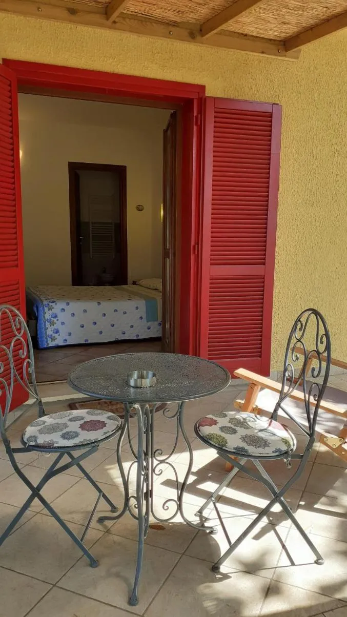 Patio in B&B Il Pizzagiallo