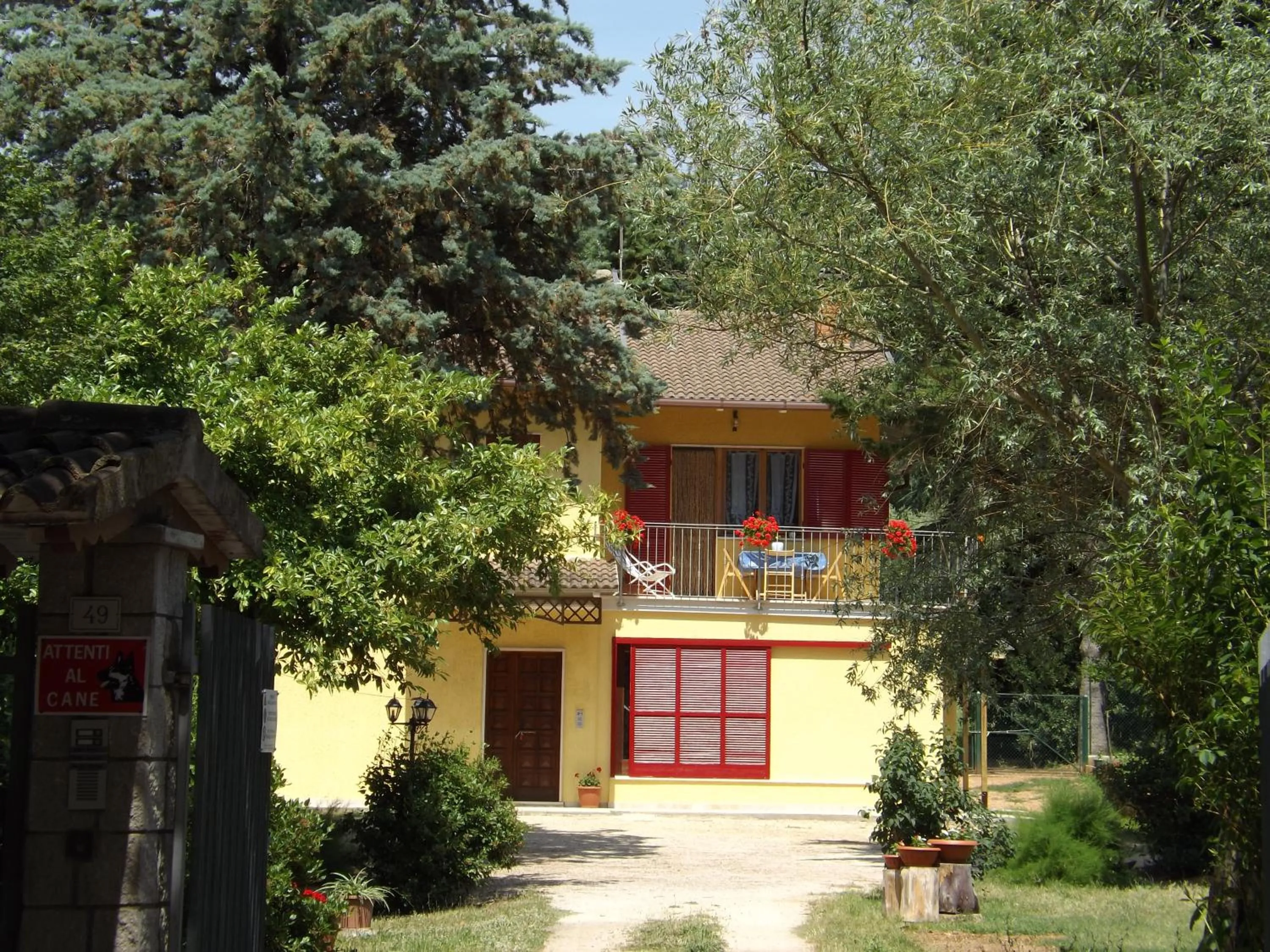 Facade/entrance in B&B Il Pizzagiallo