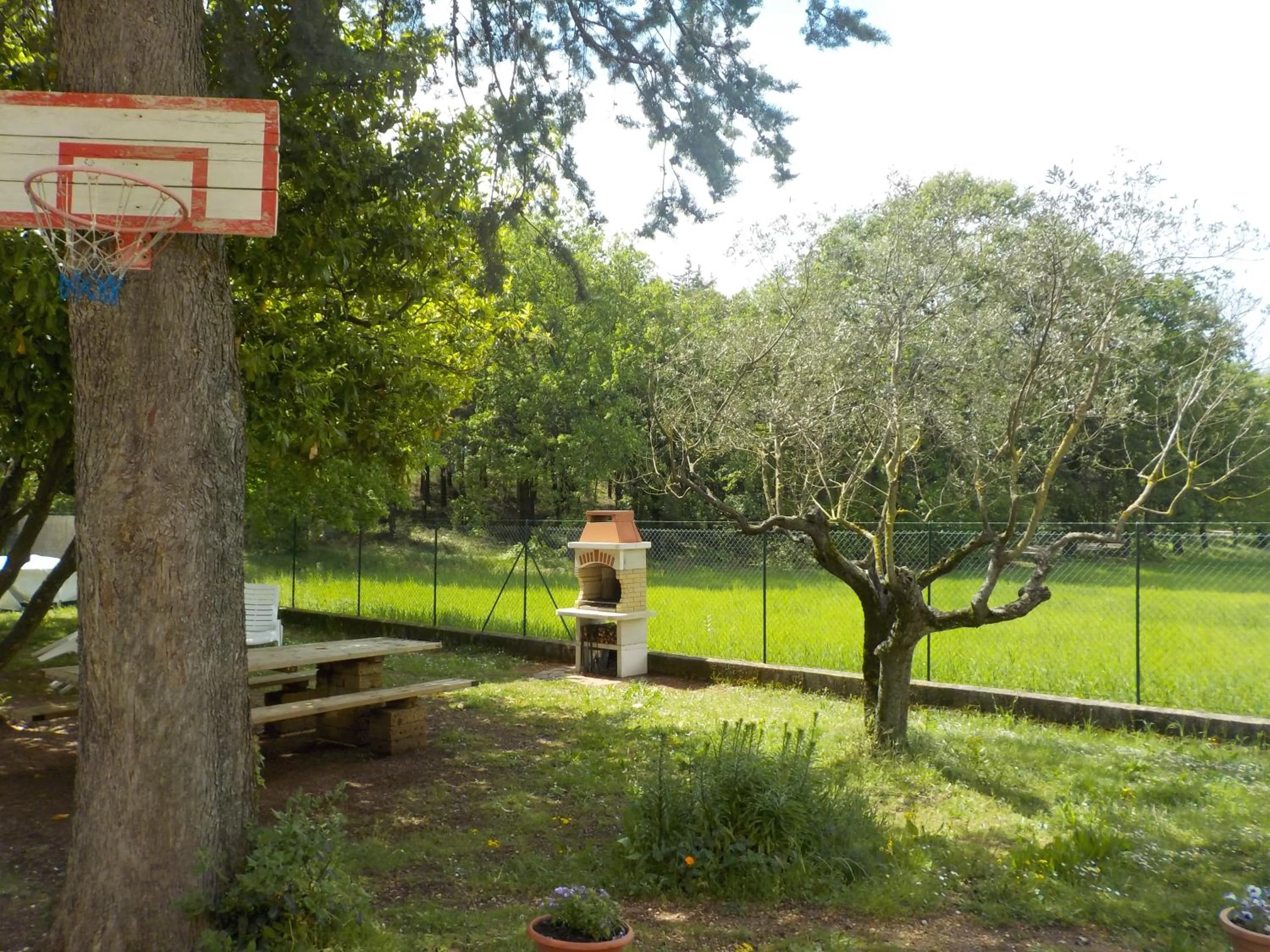 BBQ facilities in B&B Il Pizzagiallo